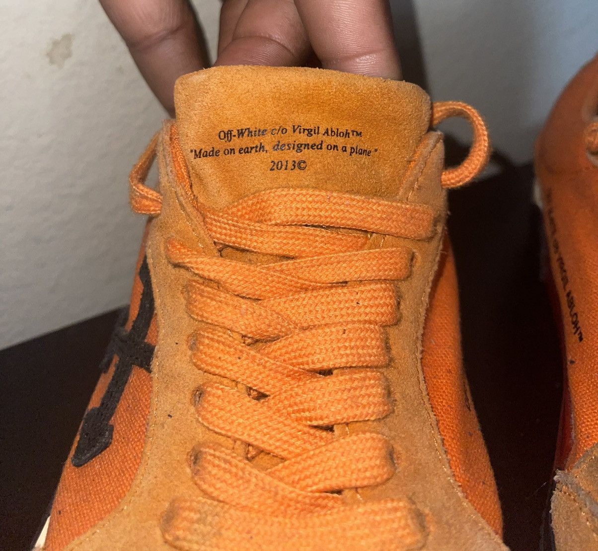 Off-White Off White Vulcanized Low Orange Black Men’s US Size 8 Size US 8 / EU 41 - 5 Thumbnail