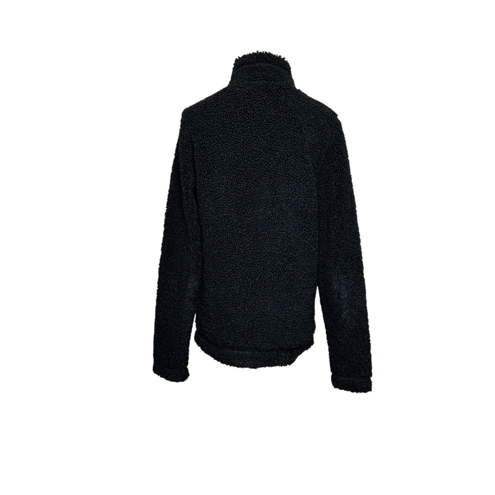 H&M H&M black teddy long sleeves full zip jacket size XS Size XS / US 0-2 / IT 36-38 - 9 Thumbnail