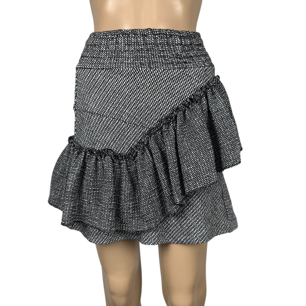 Maje Maje Mini Skirt Pleated Ruffle Cotton size 1 Size 26" / US 2 / IT 38 - 1 Thumbnail