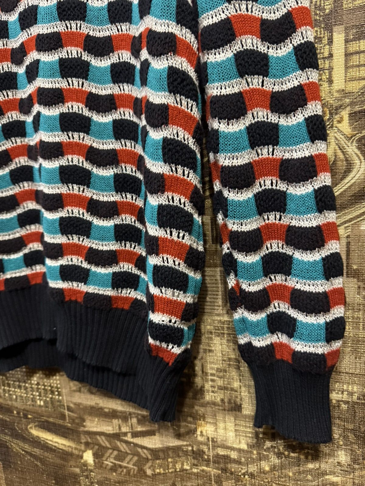 Missoni M Missoni Striped Multi Color Sweater Size M / US 6-8 / IT 42-44 - 6 Thumbnail