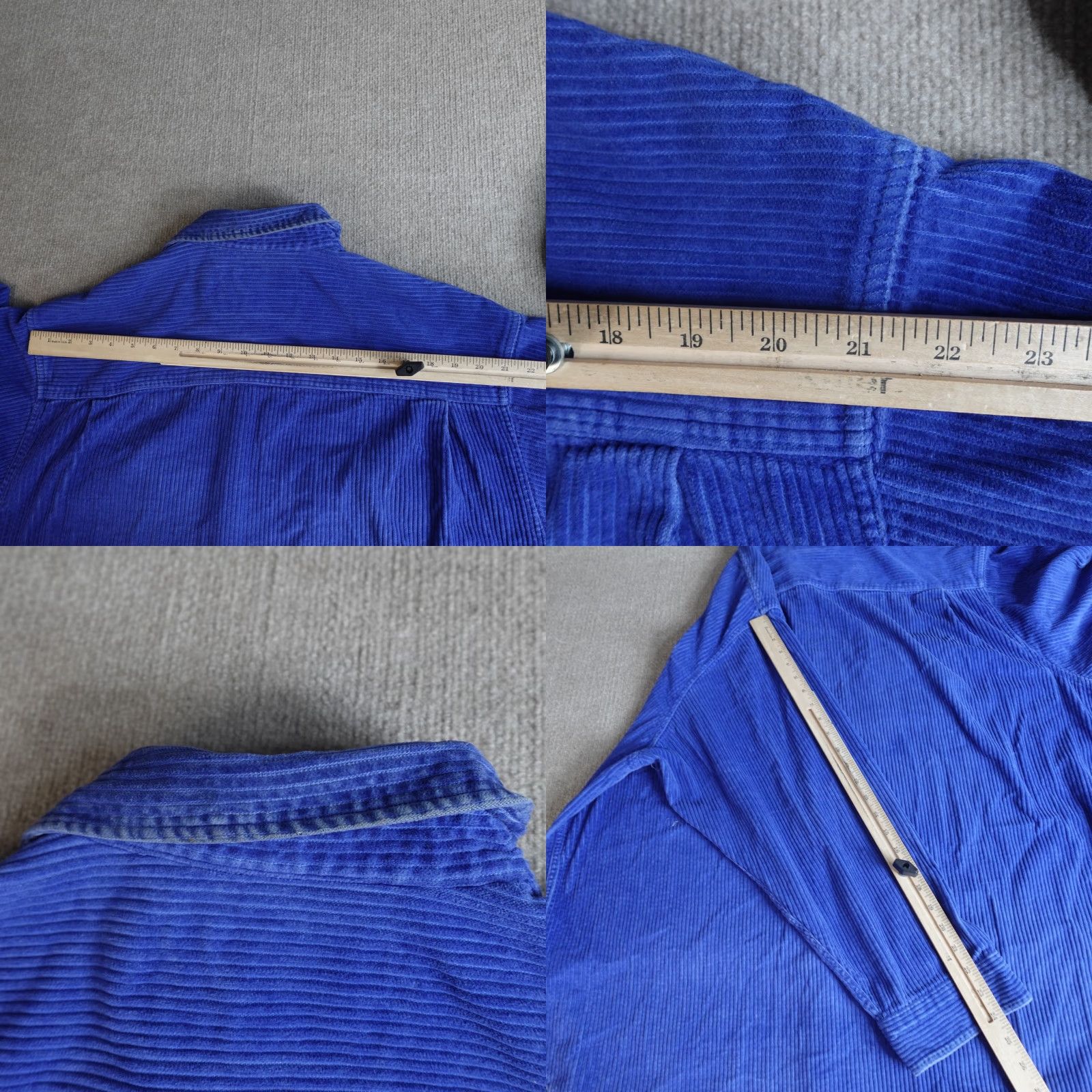 Abercrombie & Fitch VINTAGE Abercrombie & Fitch Shirt XL Blue Elephant Corduroy Ranger Shirt Size US XL / EU 56 / 4 - 8 Thumbnail