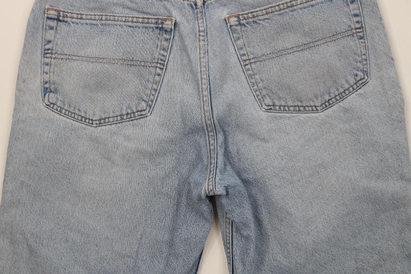 Tommy Hilfiger Vintage 90s Tommy Hilfiger Spell Out Baggy Denim Jean Shorts Size US 34 / EU 50 - 12 Thumbnail