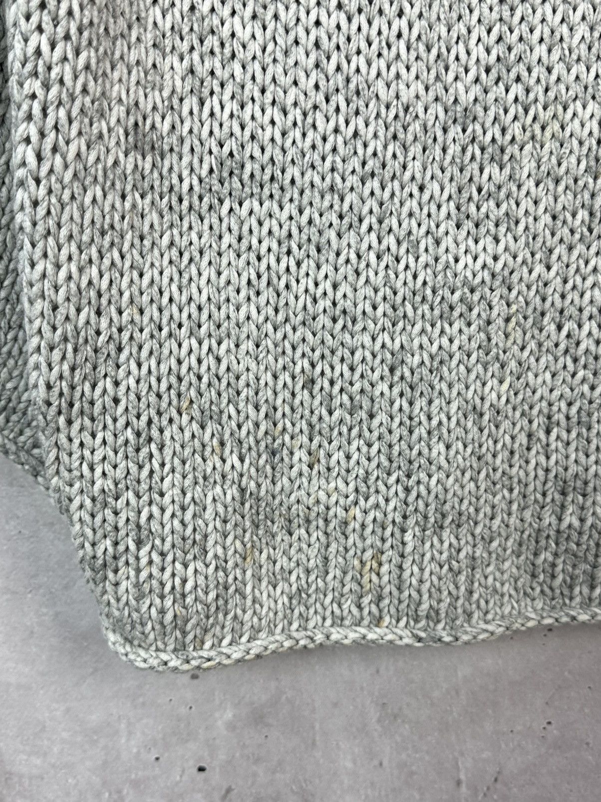 Annette Gortz Annette Gortz Large Knit Grey 3/4 Sleeves Relaxed Sweater Size XL / US 12-14 / IT 48-50 - 7 Thumbnail