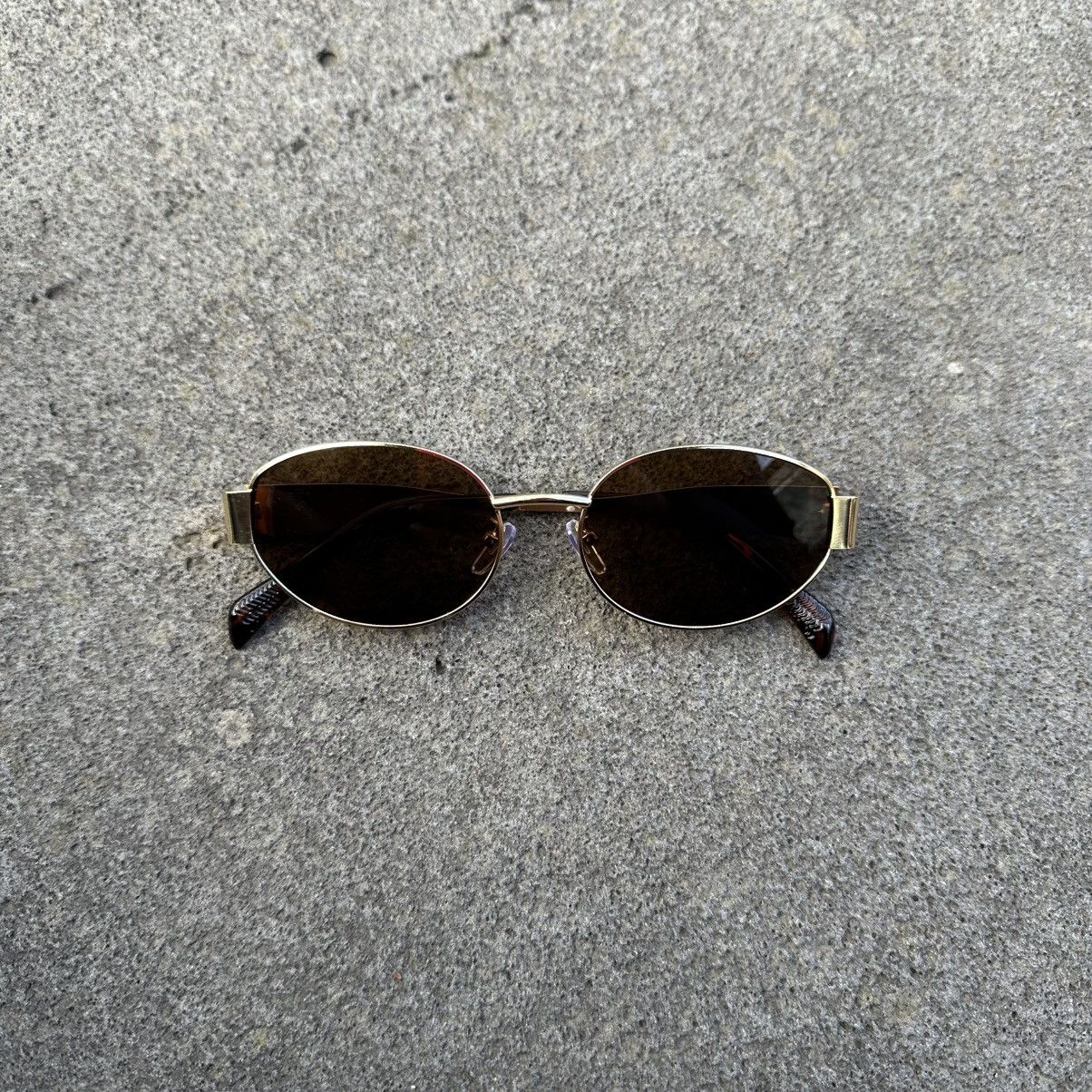 Vintage SUNGLASSES BRAND NEW CLASSIC RETRO VINTAGE YT528-02 Size ONE SIZE - 1 Thumbnail