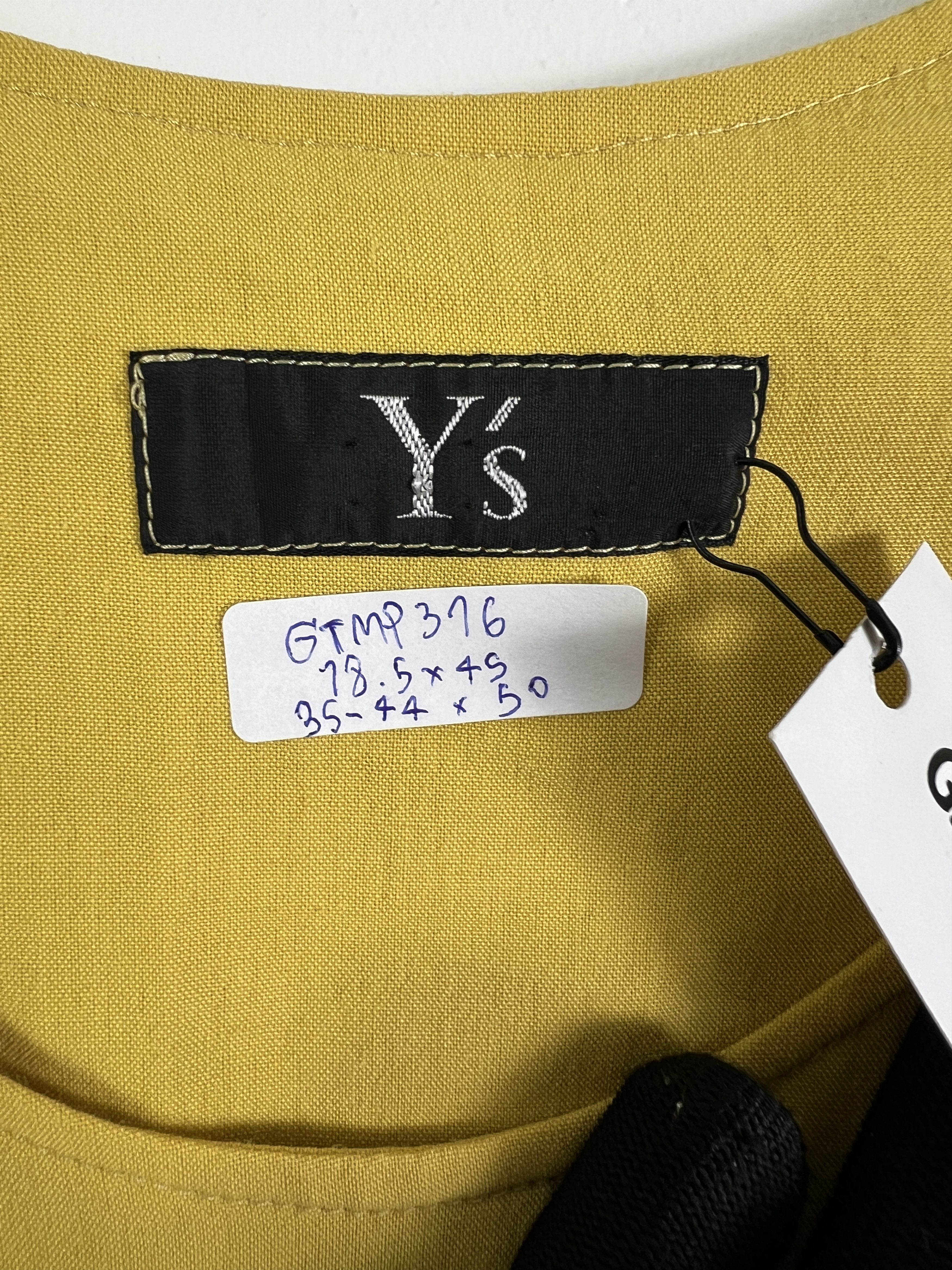 Y's Y's Yohji Yamamoto Summer Dress GTMP316 Size S / US 4 / IT 40 - 2 Thumbnail