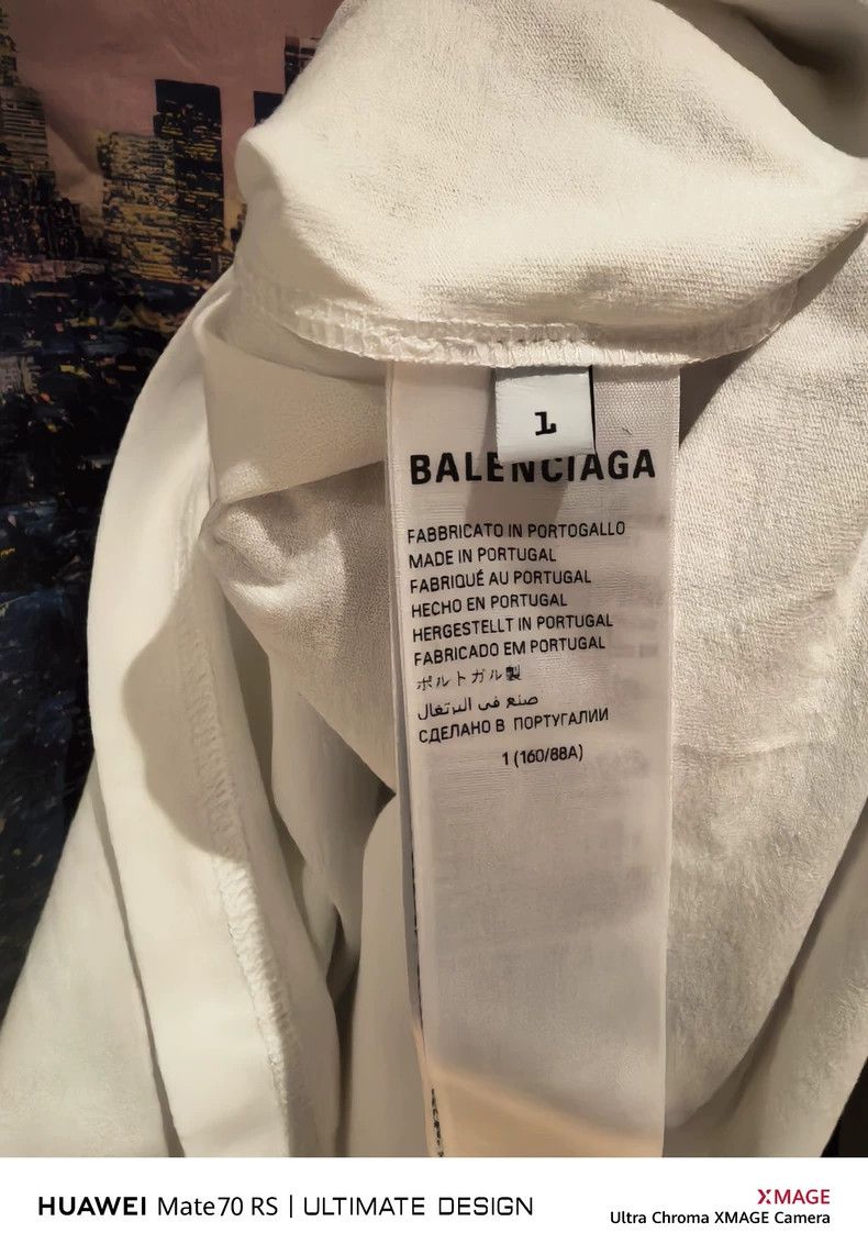 Balenciaga Balenciaga Angel City Patchwork Short Sleeve T-Shirt Size US S / EU 44-46 / 1 - 4 Thumbnail