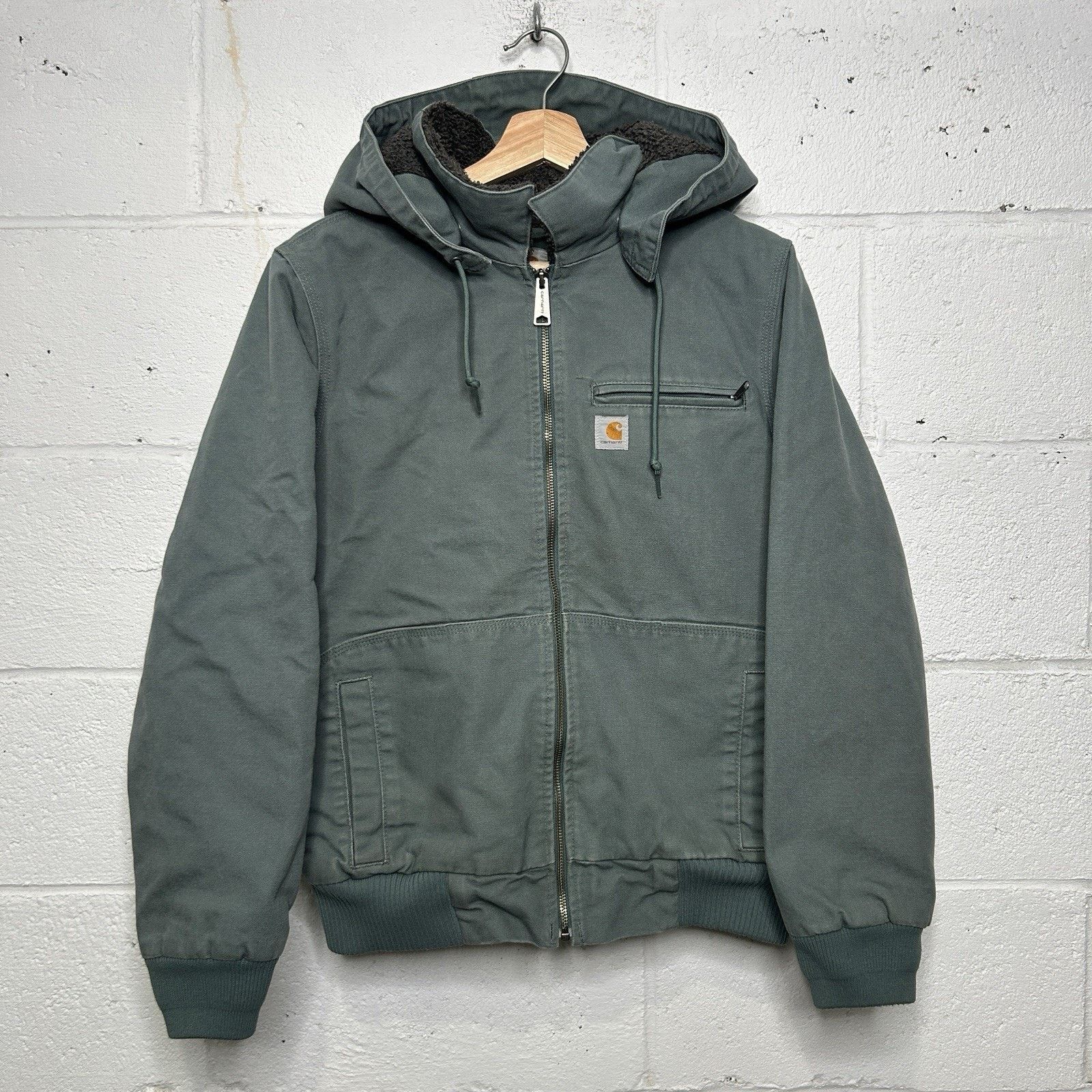 Carhartt Carhartt Sherpa-Lined Wildwood Jacket “Balsam Green” 100815 Size US L / EU 52-54 / 3 - 1 Thumbnail