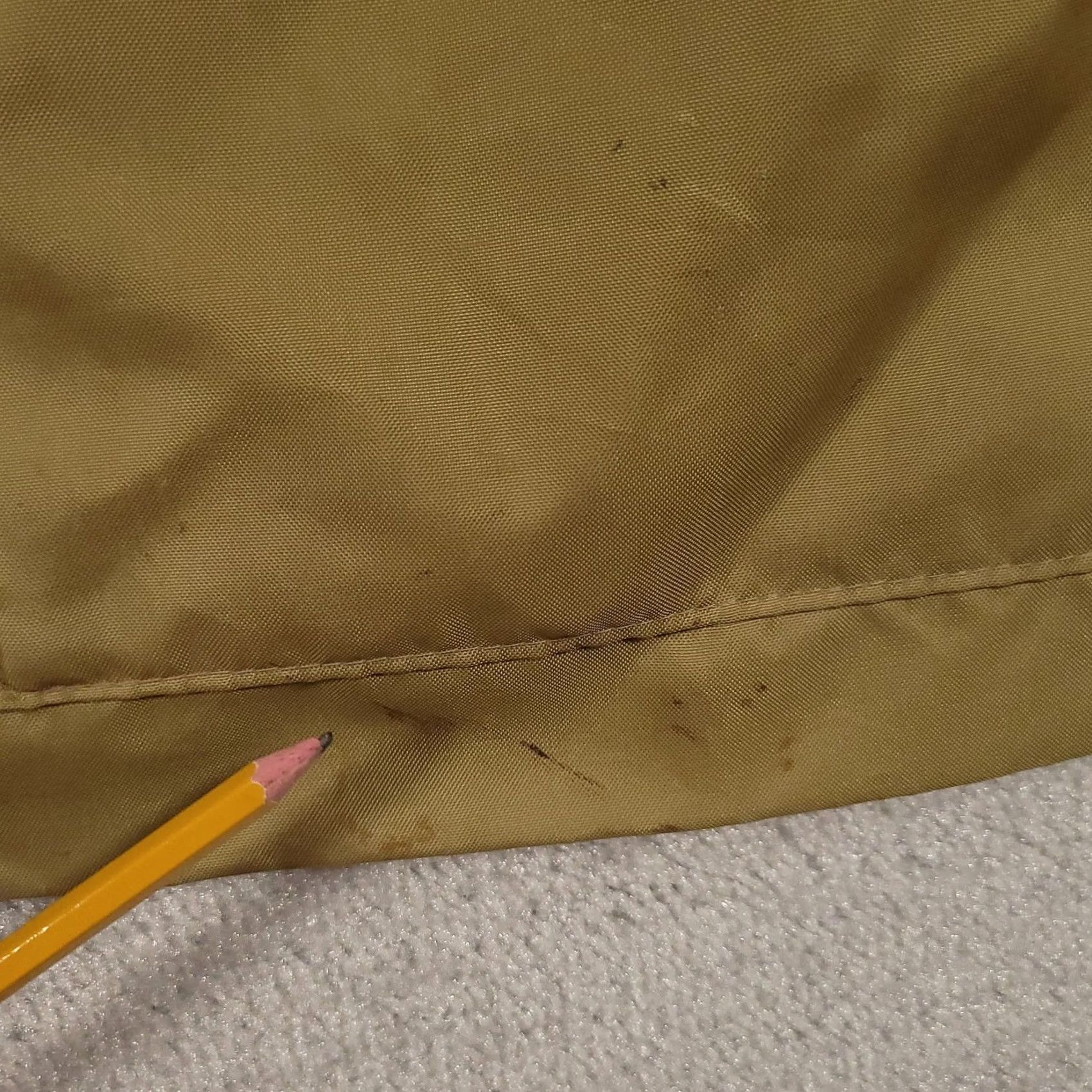 Olive VINTAGE Charles Mly Jacket Mens Medium Tan Olive Field Hunting Quilted Corduroy Collar Size US M / EU 48-50 / 2 - 4 Thumbnail