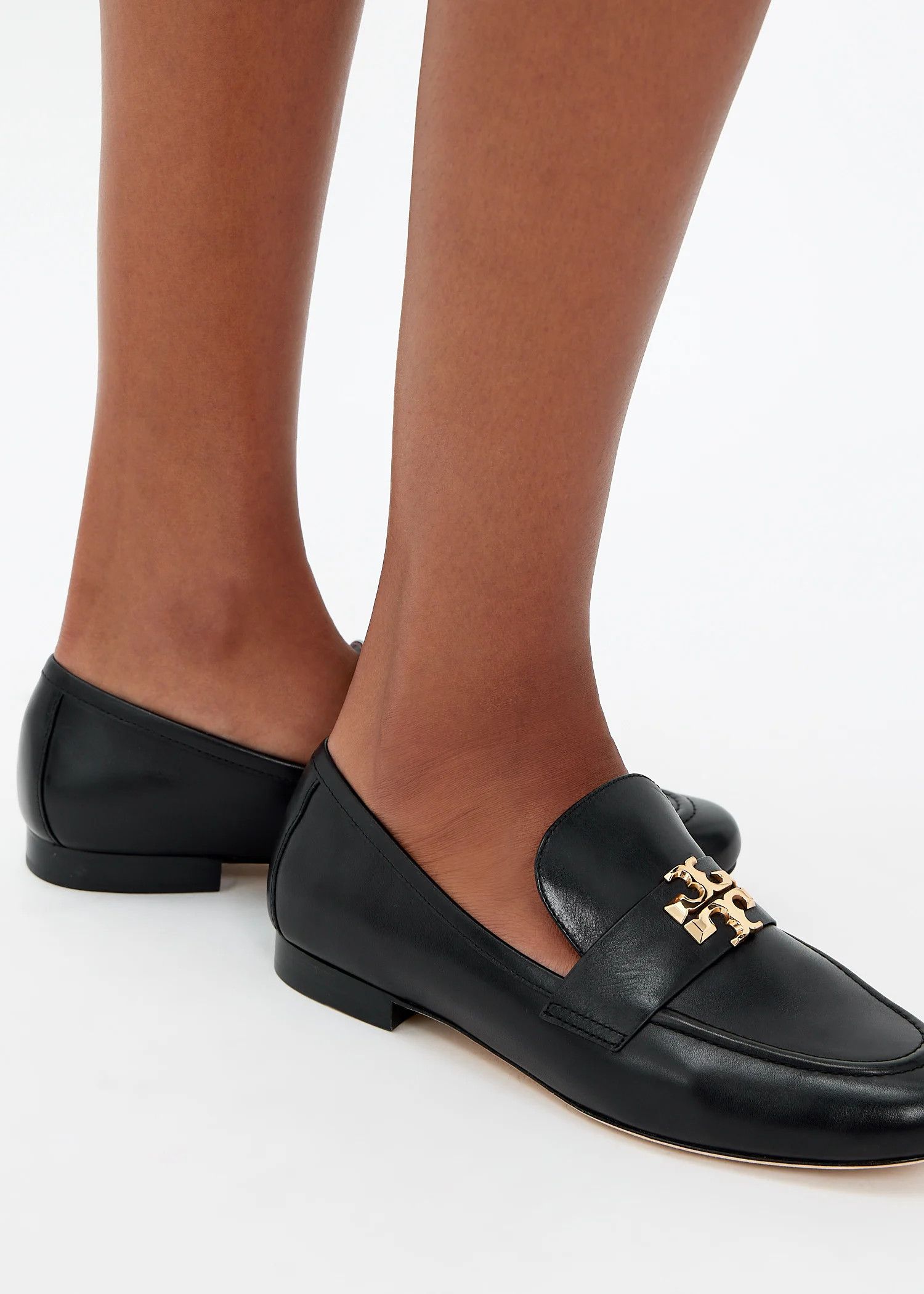 Tory Burch o1s22i1n1024 Eleanor Loafers in Black Size US 6 / IT 36 - 2 Thumbnail