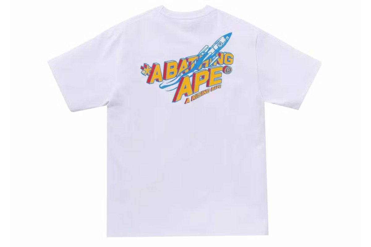 Bape Moon Ape Head Tee Size US L / EU 52-54 / 3 - 3 Thumbnail