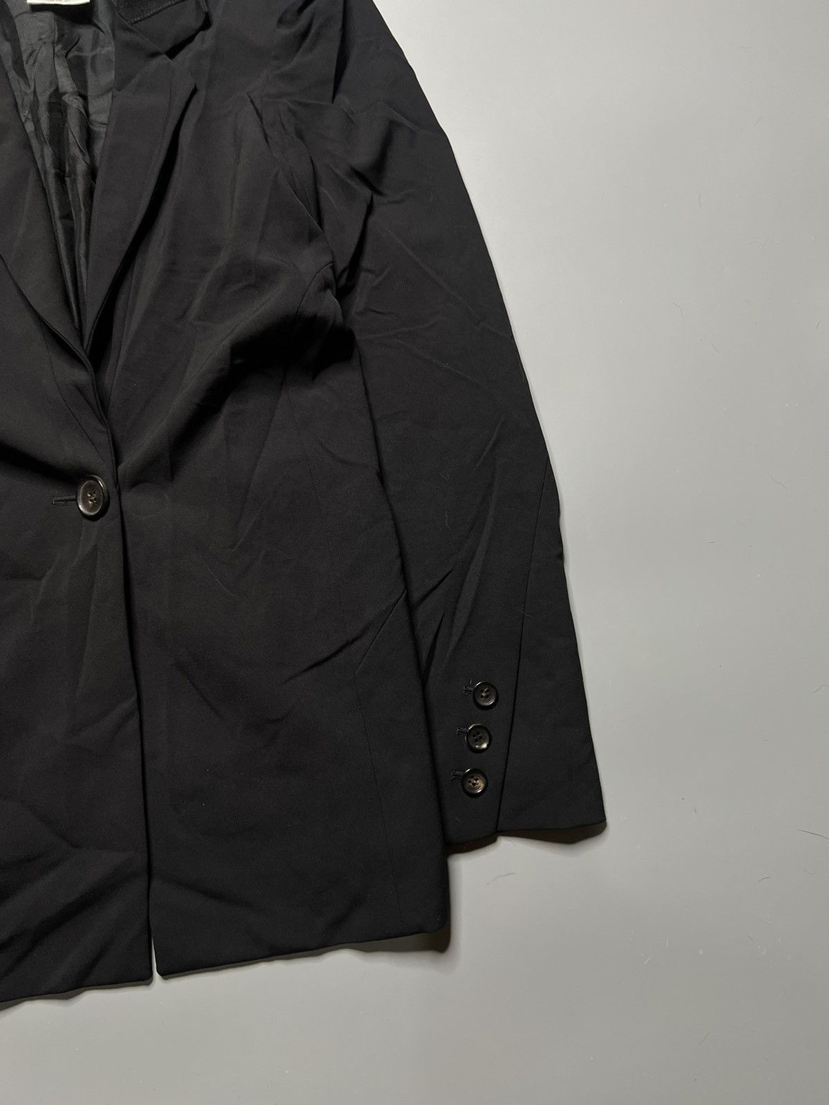 Christian Dior Monsieur × John Elliott Christian Dior S/S 03 Single Button Wool Blended Blazer Coat Size XS / US 0-2 / IT 36-38 - 4 Thumbnail
