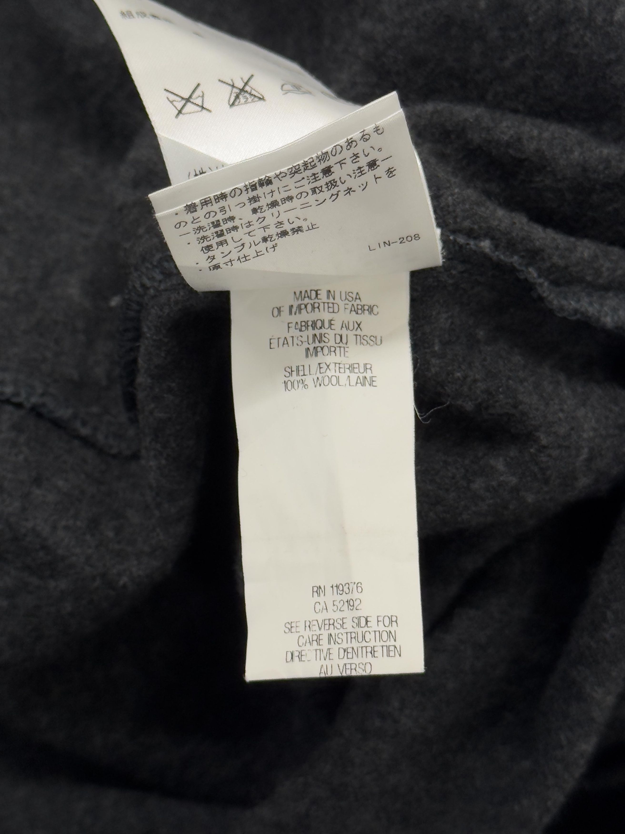 Helmut Lang Helmut Lang Draped Wool Dress Size S / US 4 / IT 40 - 5 Thumbnail