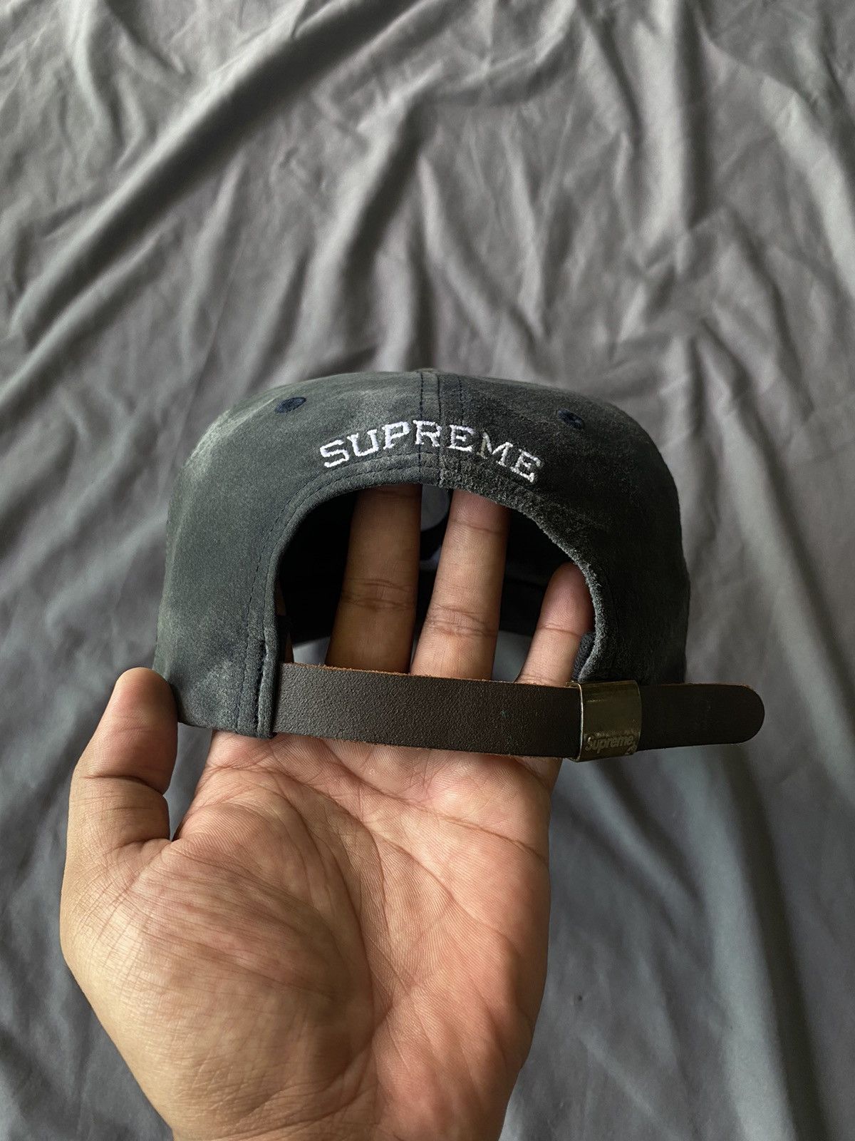 Supreme Supreme Suede S Logo Cap FW16 Size ONE SIZE - 2 Thumbnail