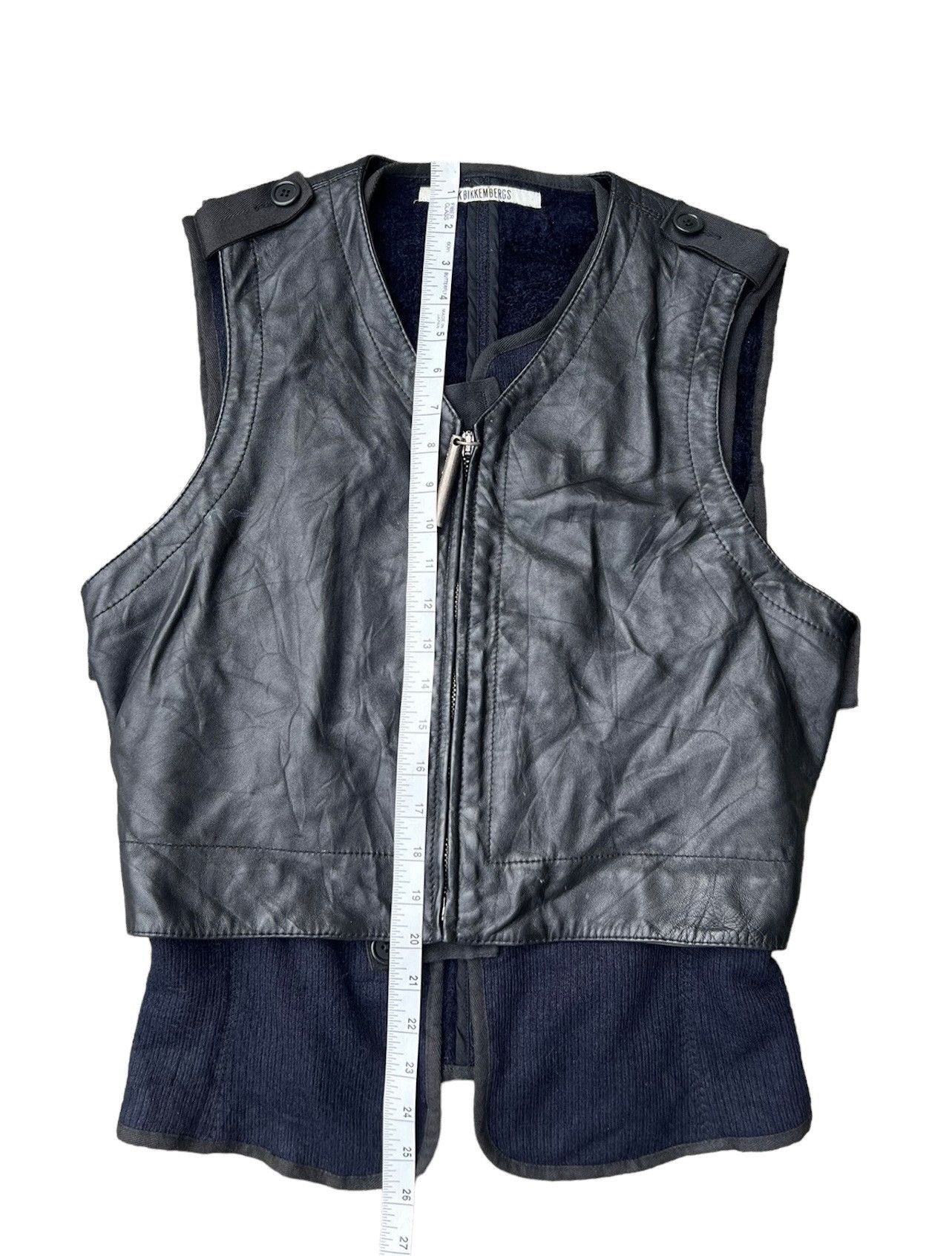 トップス 90s Dirk Bikkembergs Leather Vest トップス 90s Dirk Bikkembergs Leather Vest トップス 90s Dirk