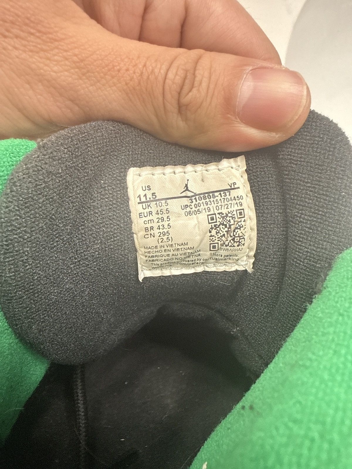 Jordan Brand Jordan 10 Retro Seattle Size US 11.5 / EU 44-45 - 8 Thumbnail