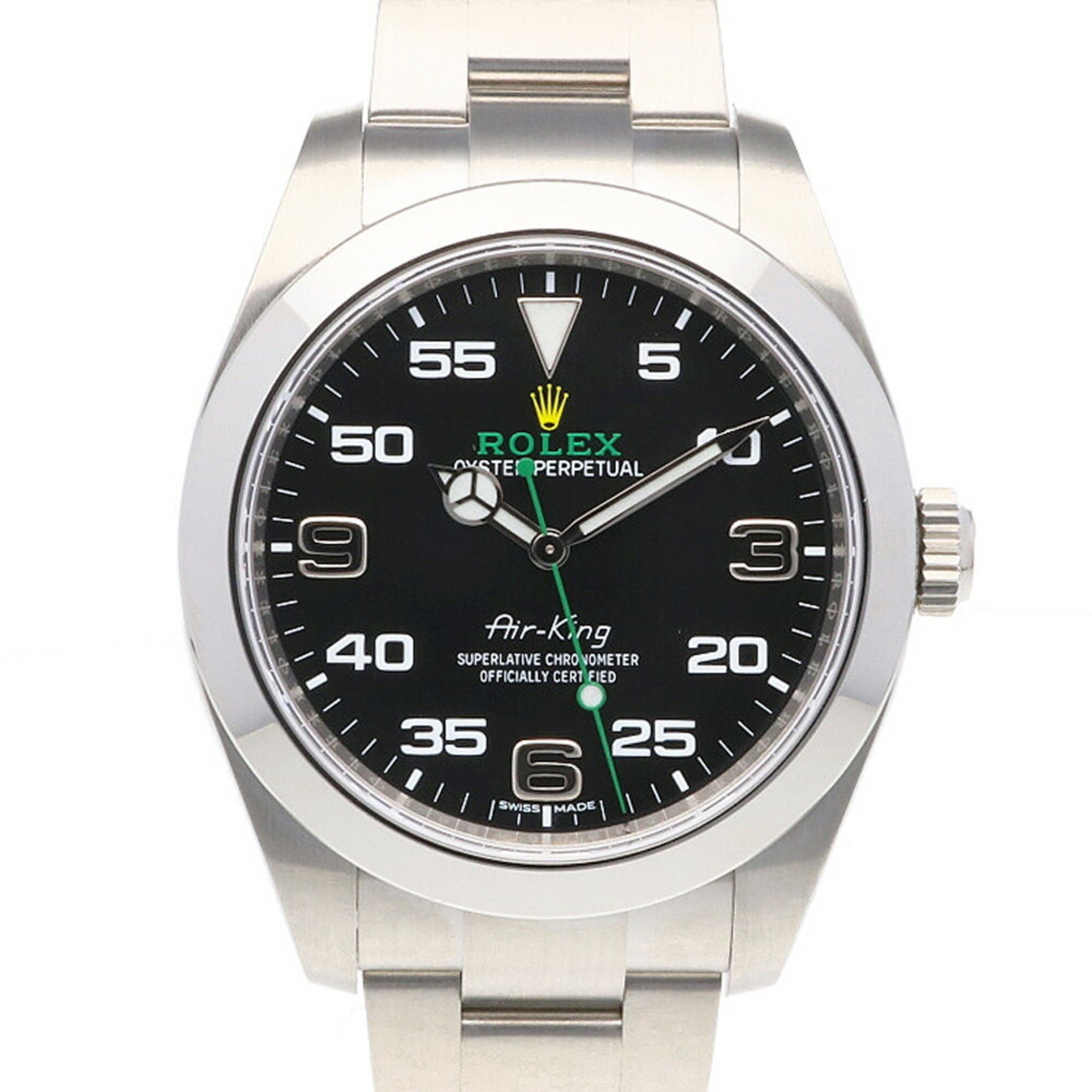 image of Rolex Air King Oyster Perpetual Watch Stainless Steel 116900 Automatic Winding Men's Rolex in Silve