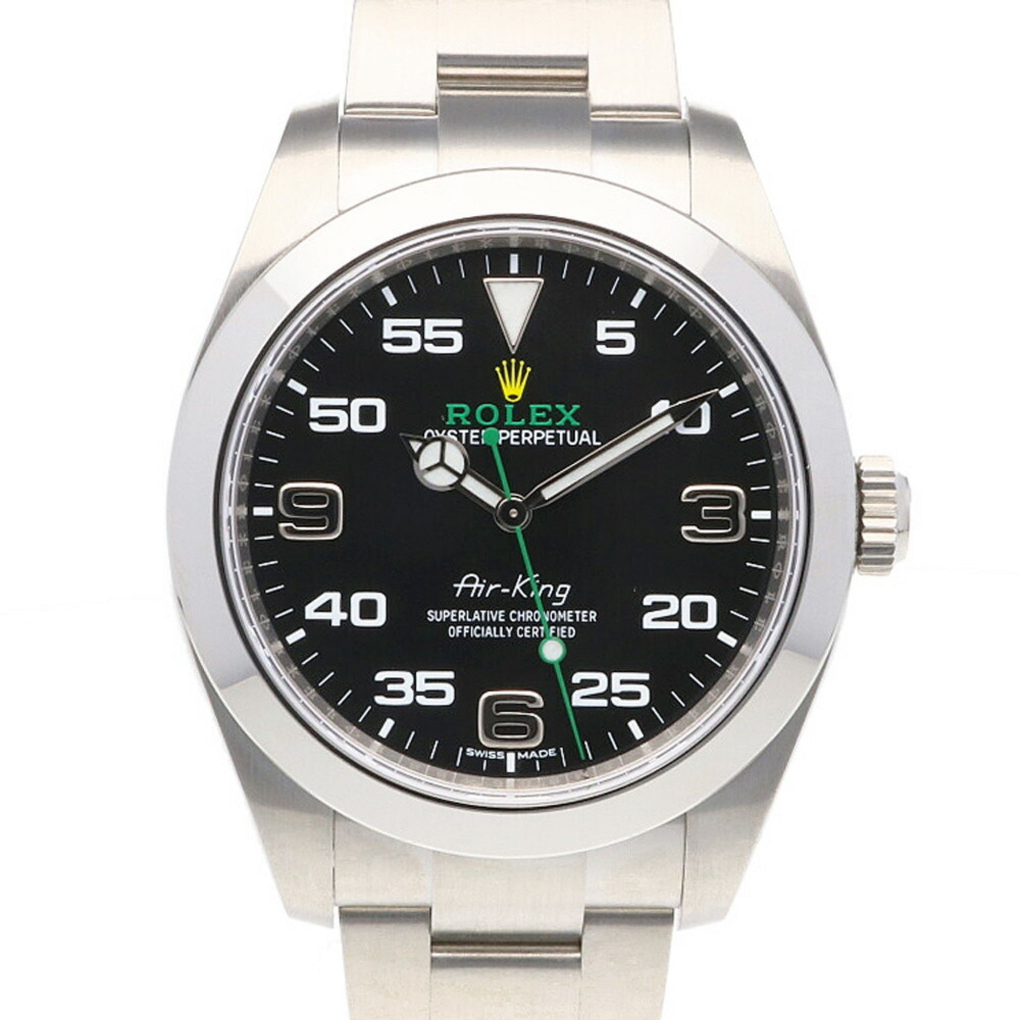 Image of Rolex Air King Oyster Perpetual Watch Stainless Steel 116900 Automatic Winding Men's Rolex in Silve