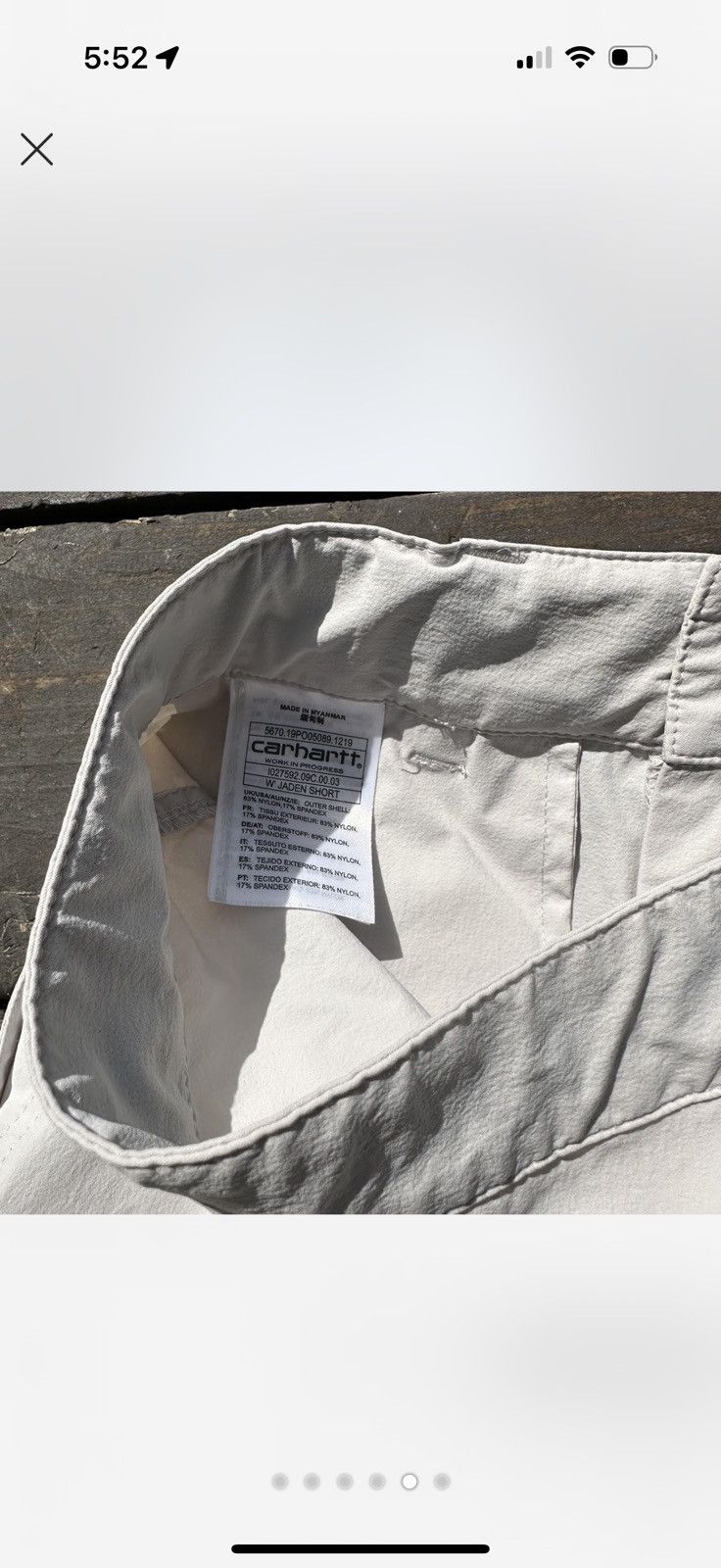 Carhartt Wip carhartt wip jaden shorts Size 27" / US 4 / IT 40 - 5 Thumbnail