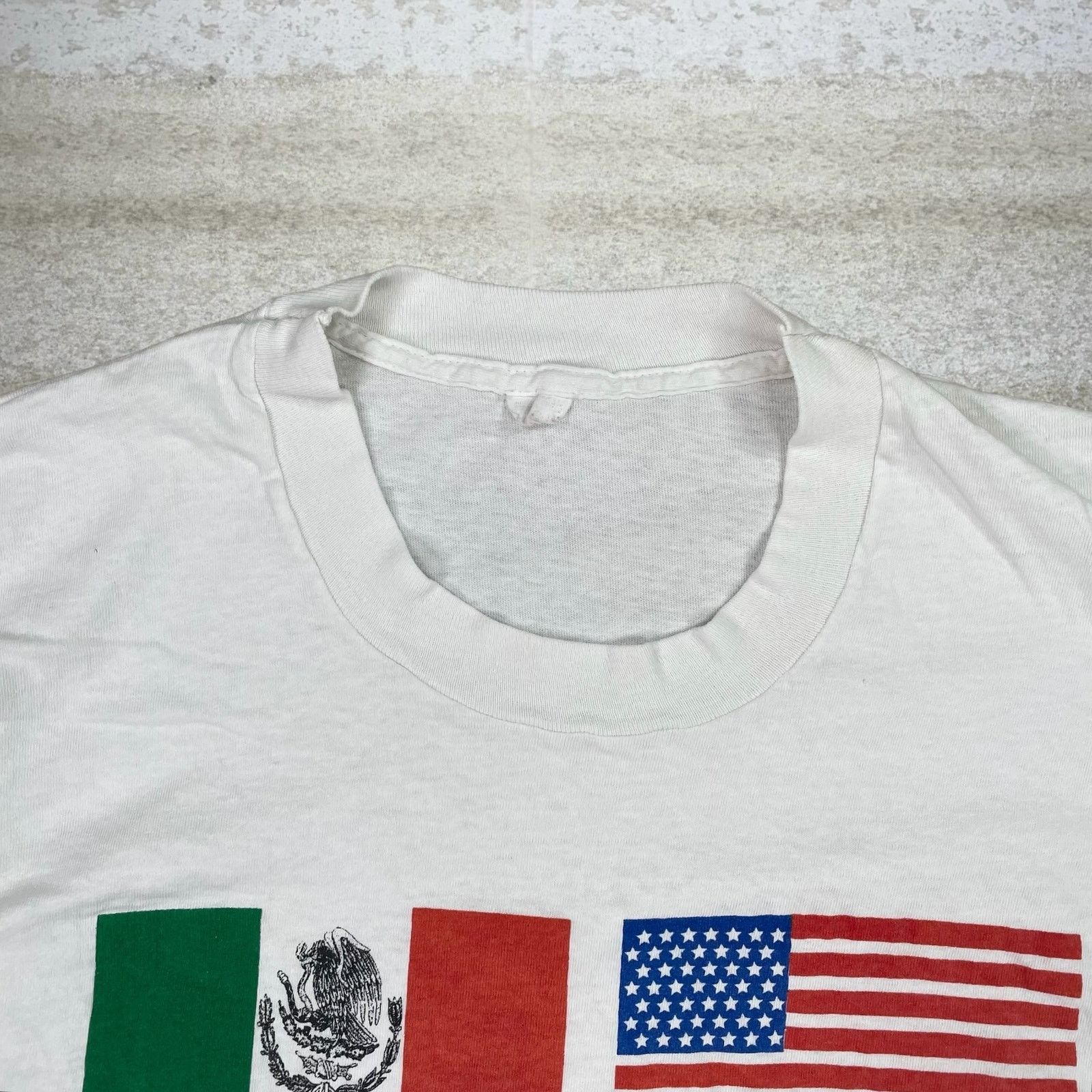 Vintage Vintage 90s La Hoya vs Cesar Boxing Shirt Men L Single Size US L / EU 52-54 / 3 - 4 Thumbnail