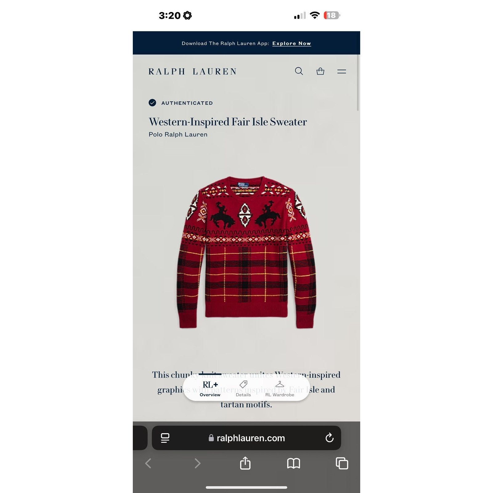 Polo Ralph Lauren Polo Ralph Lauren Western-Inspired Fair Isle Sweater Size US XXL / EU 58 / 5 - 4 Thumbnail