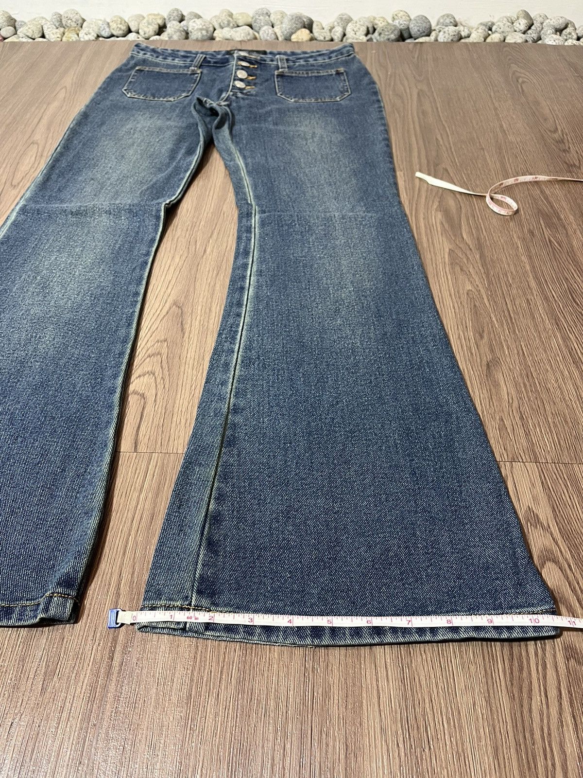 If Six Was Nine × Japanese Brand × Tornado Mart Jouer Aux Echecs japan front pocket flare jeans Size US 30 / EU 46 - 18 Thumbnail