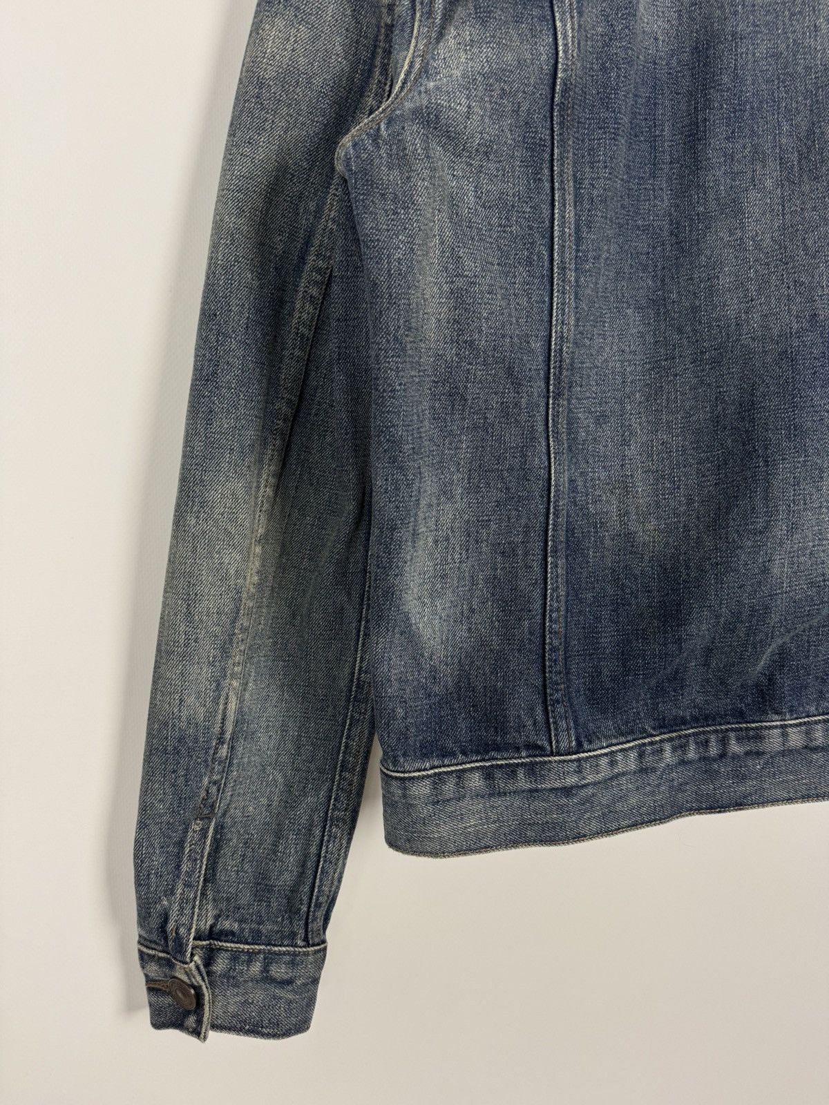 Allsaints AllSaints Japanese Fabric Bloomsbury Denim Selvage Jacket Size US S / EU 44-46 / 1 - 14 Thumbnail
