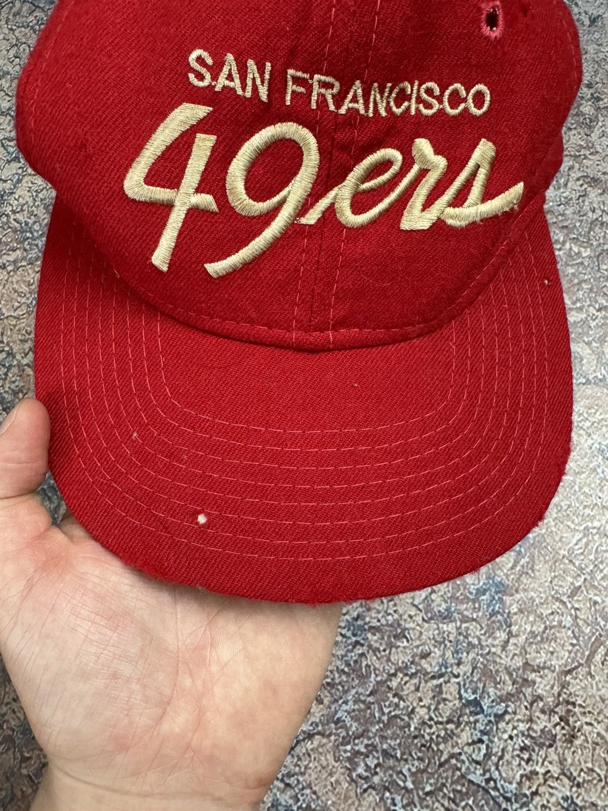 NFL San Francisco 49ers Sports Specialties NFL Cap Snapback Hat Size ONE SIZE - 2 Thumbnail