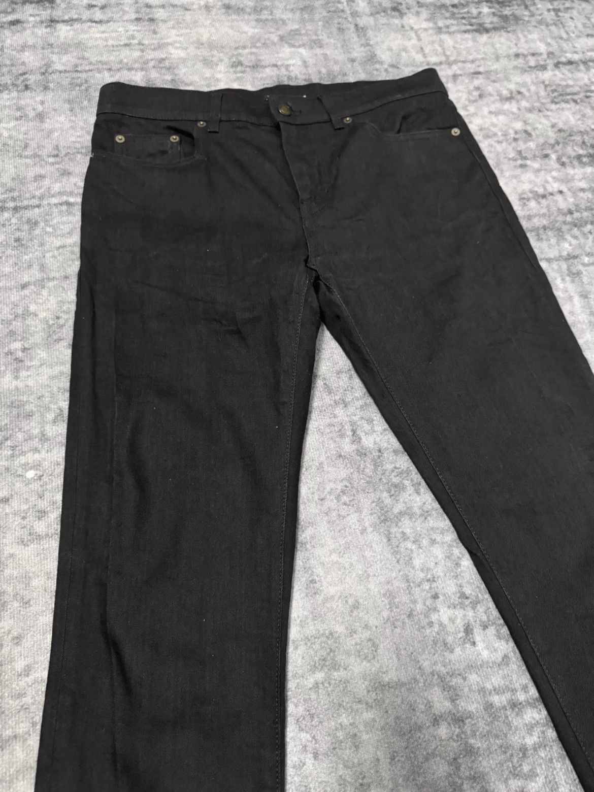 Saint Laurent Paris Saint Laurent Paris 18SS Runway Elastic Denim-2508 Size US 31 - 3 Thumbnail