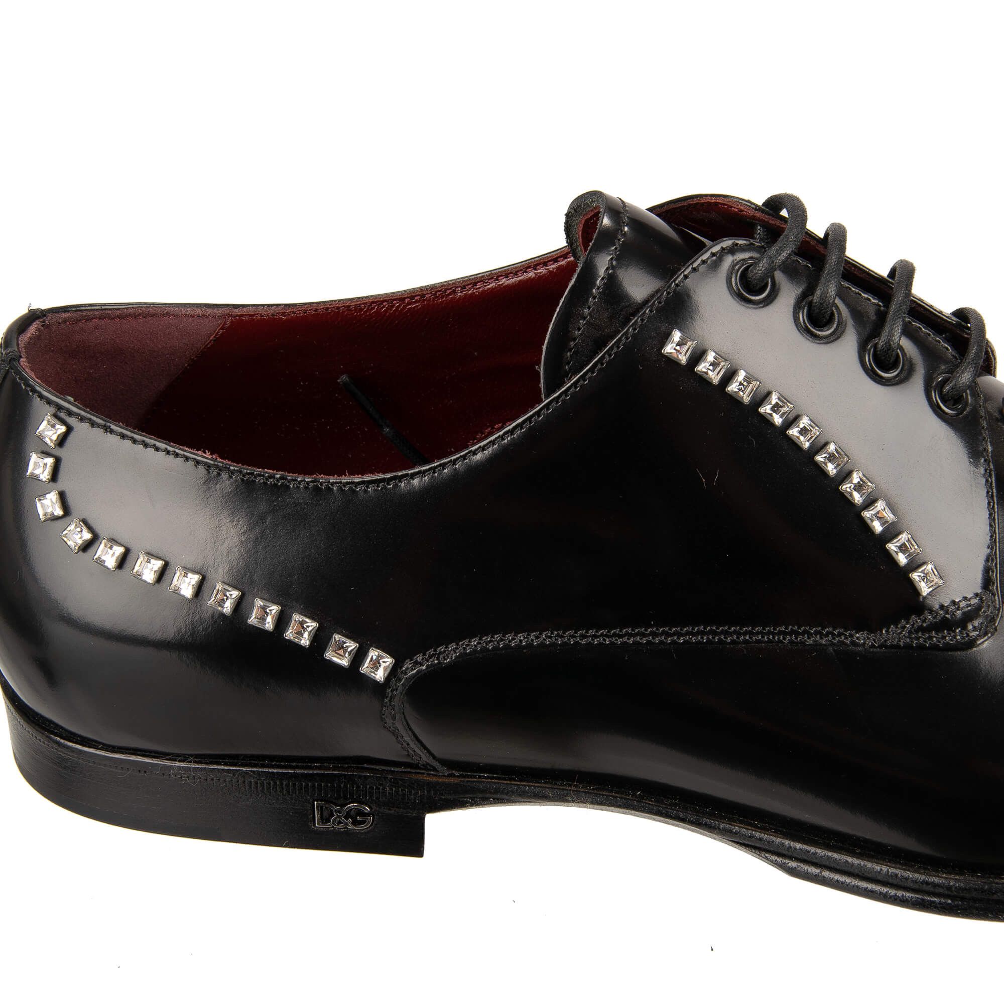 Dolce & Gabbana o1y0125 Laced Shoes in Black Size US 6 / EU 39 - 2 Thumbnail