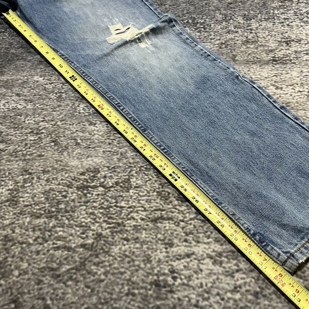 Lee Vintage Lee Distressed Faded Workwear Skater Blue Jeans Size US 36 / EU 52 - 18 Thumbnail