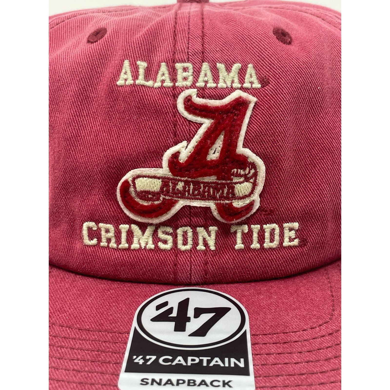 47 Brand Alabama Crimson Tide Crimson 47 Brand Adjustable Trucker Hat Size ONE SIZE - 2 Thumbnail