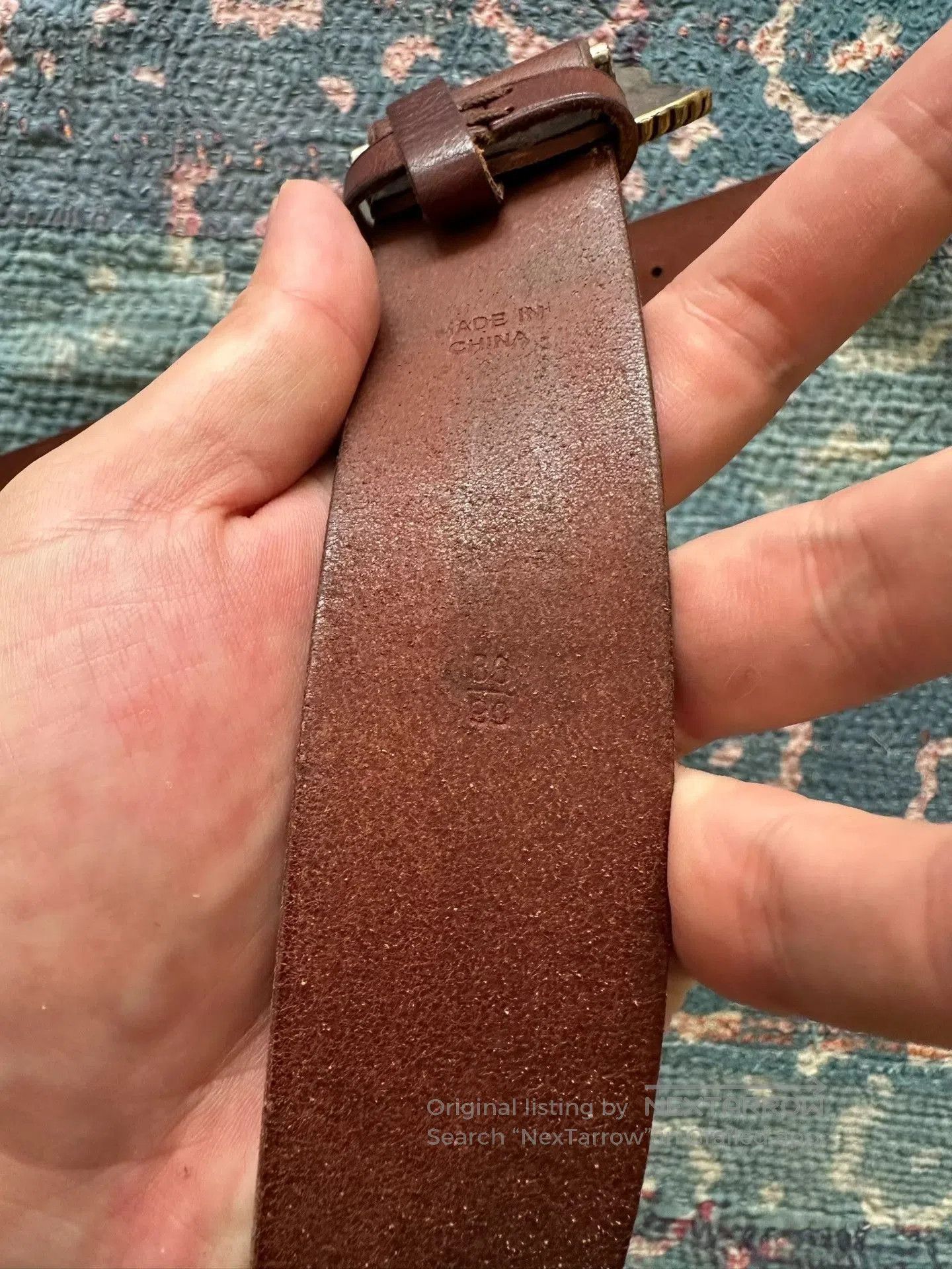 Polo Ralph Lauren Polo Ralph Lauren RRL Bullhead Belt. Size ONE SIZE - 5 Thumbnail