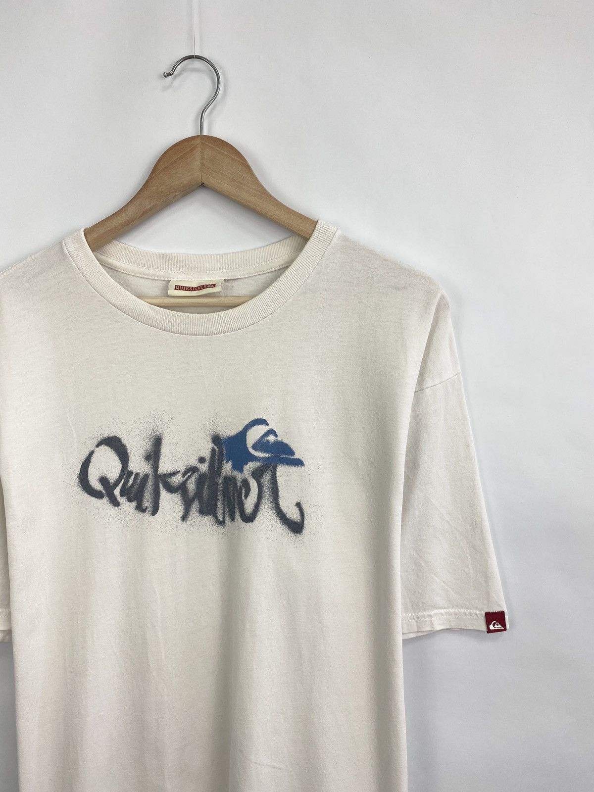Quiksilver × Vintage 🇺🇸 Vintage 90s Quiksilver Boarding Club Center logo Shirt Size US XL / EU 56 / 4 - 2 Thumbnail