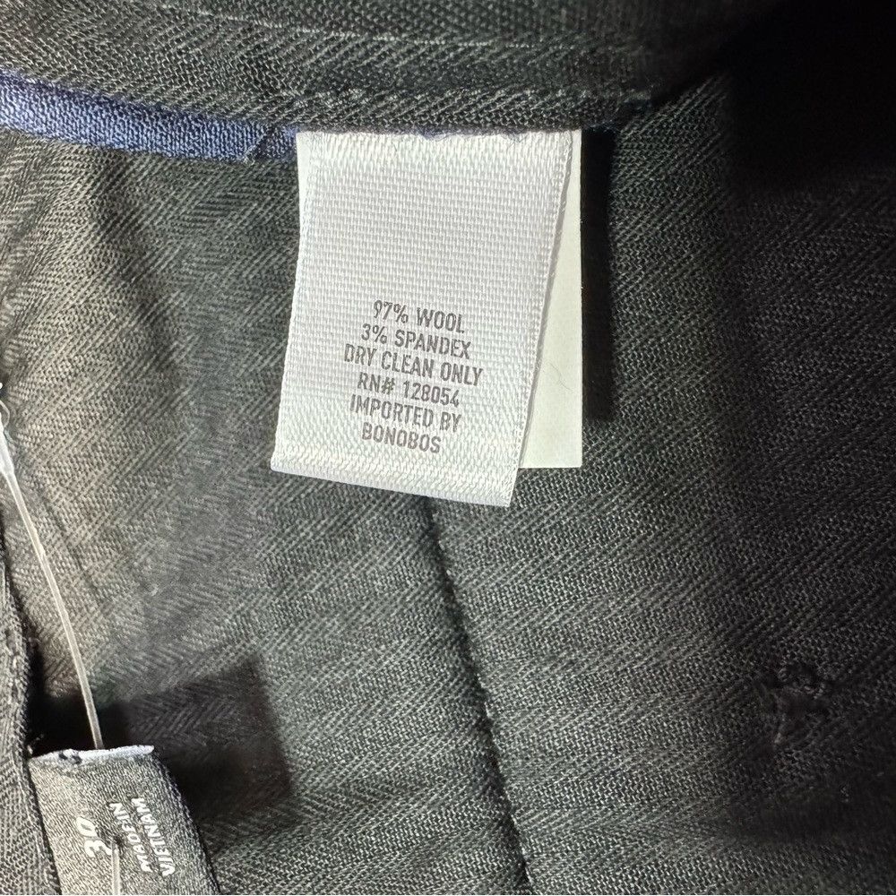 Bonobos New Bonobos Jetsetter Navy Wool Dress Classic Pants Size 30 Size US 30 / EU 46 - 8 Thumbnail