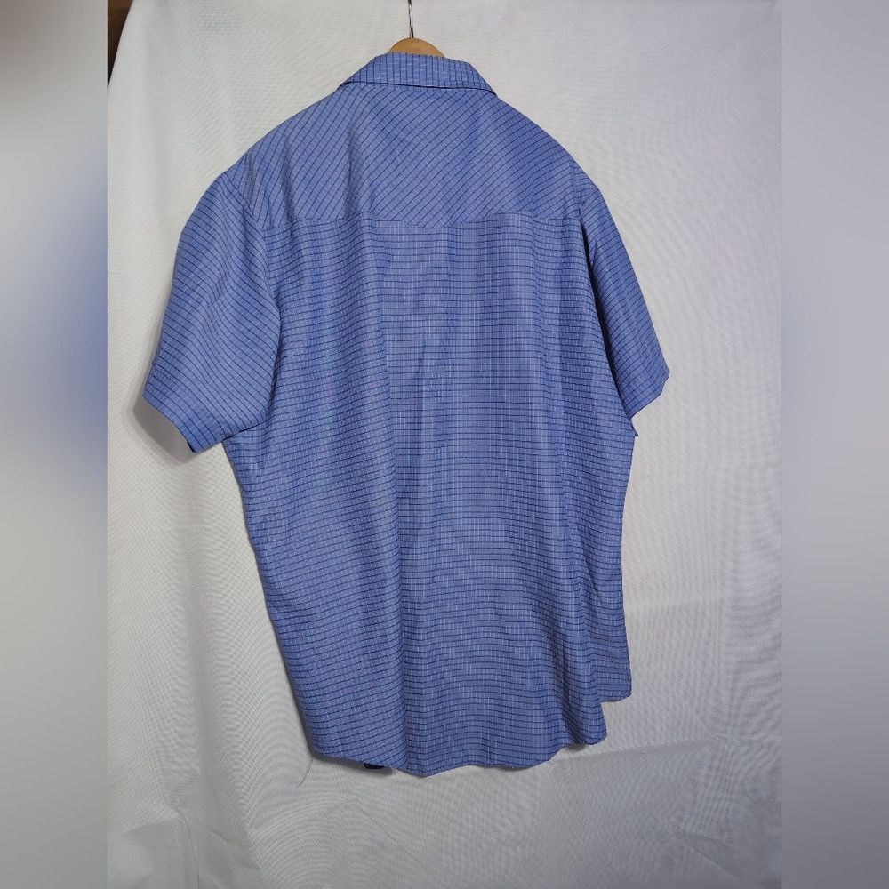 Vintage Ely Cattleman Tall Man Sz XXLT Men's Blue Checkered Western Size US XXL / EU 58 / 5 - 2 Thumbnail