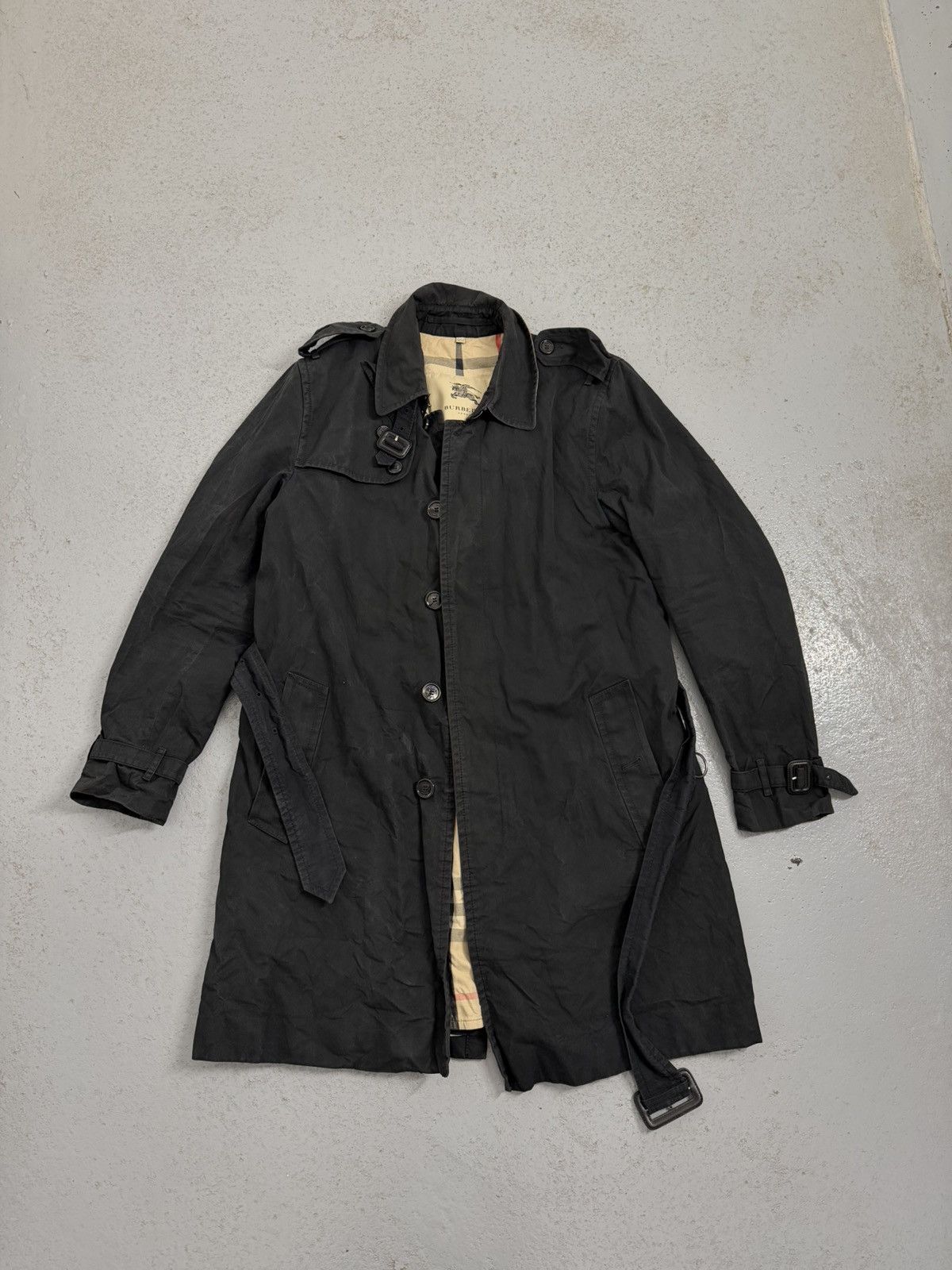 Burberry Burberry London Nova Check Trench Coat Size US M / EU 48-50 / 2 - 4 Thumbnail