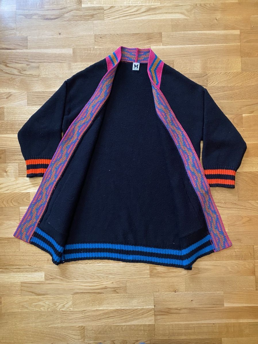 Missoni Missoni Wool Heavy Knit Open Cardigan Jacket Womens Size M Size M / US 6-8 / IT 42-44 - 4 Thumbnail