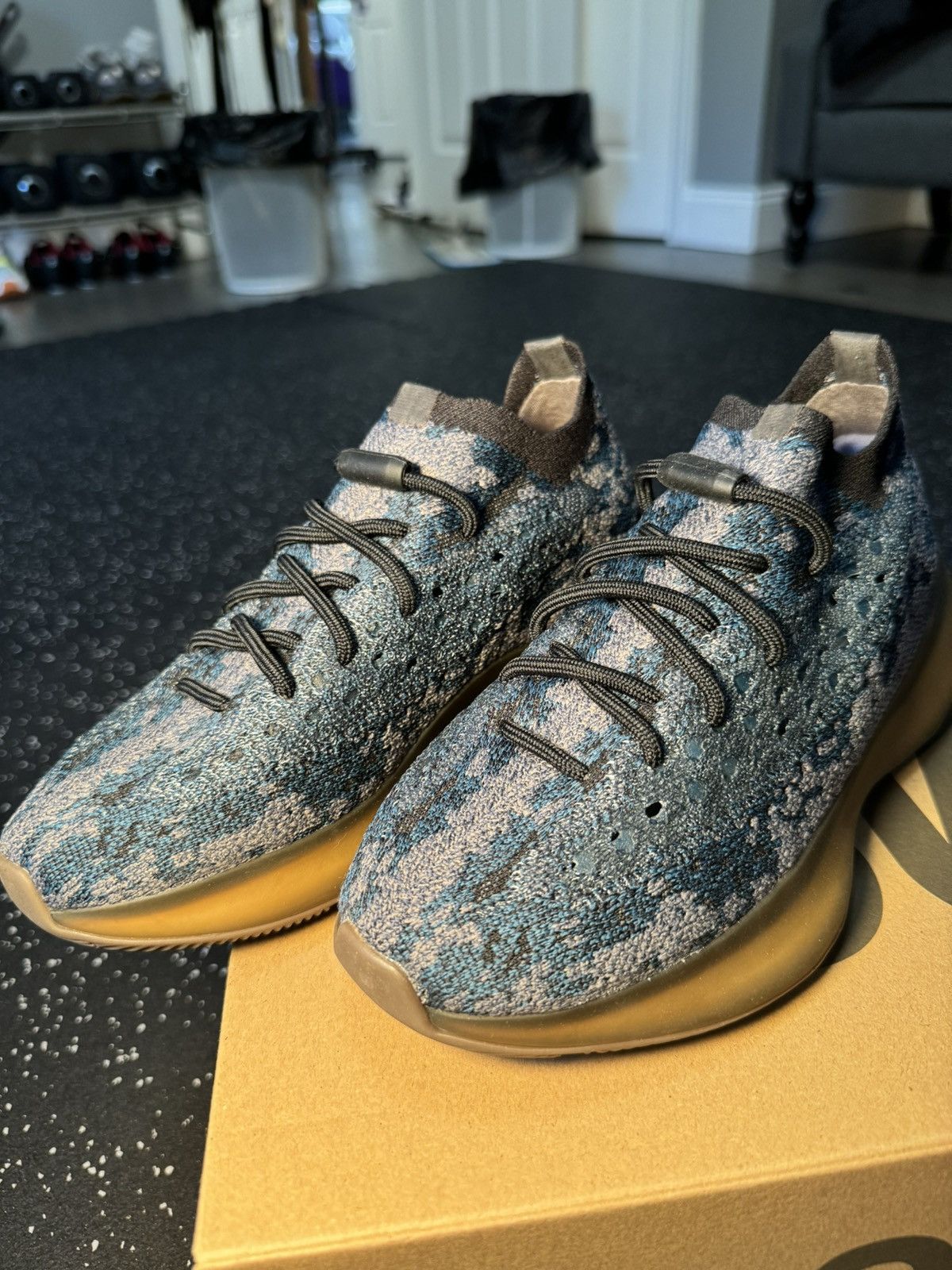 Adidas × Yeezy Yeezy boost 380 covellite color. Worn once. Practically new Size US 5.5 / EU 38 - 3 Thumbnail