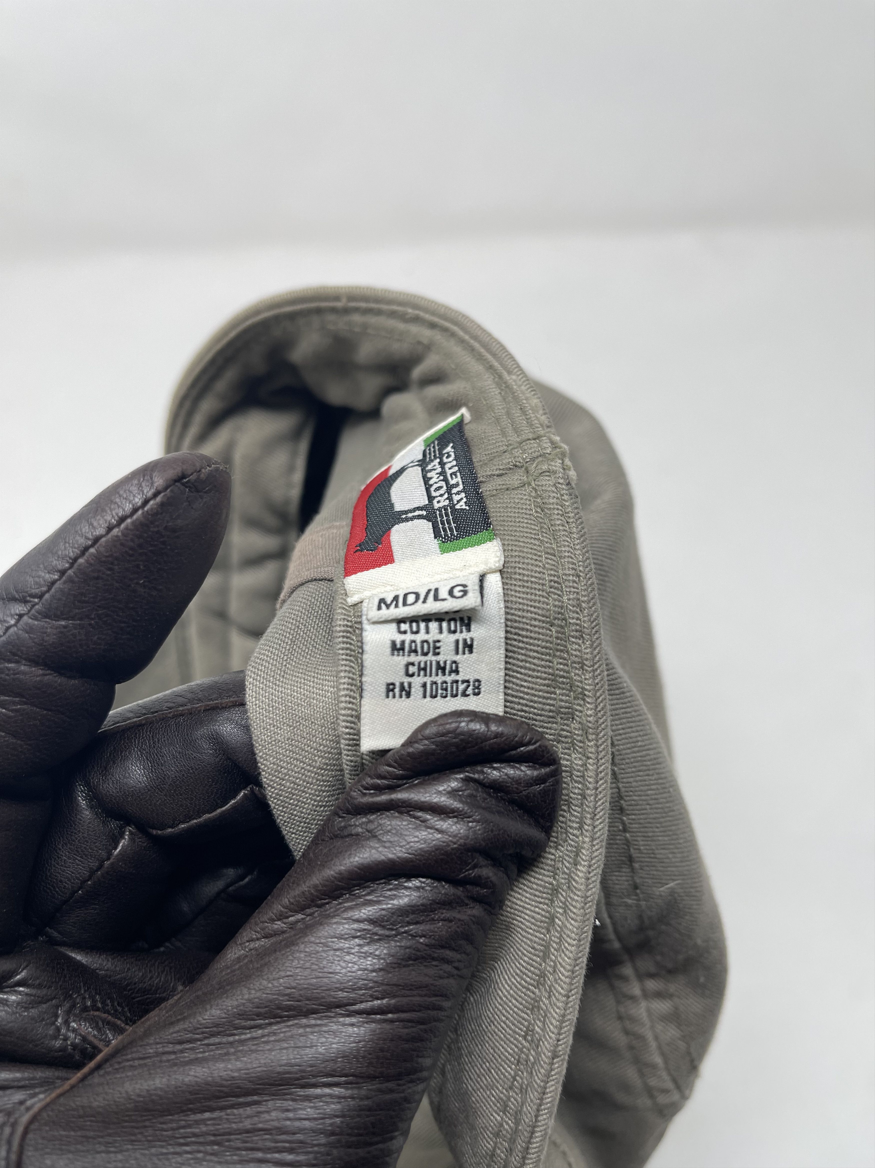 Hat Club Roma Atlentica Panter Cap hidden pocket inside Size ONE SIZE - 9 Thumbnail