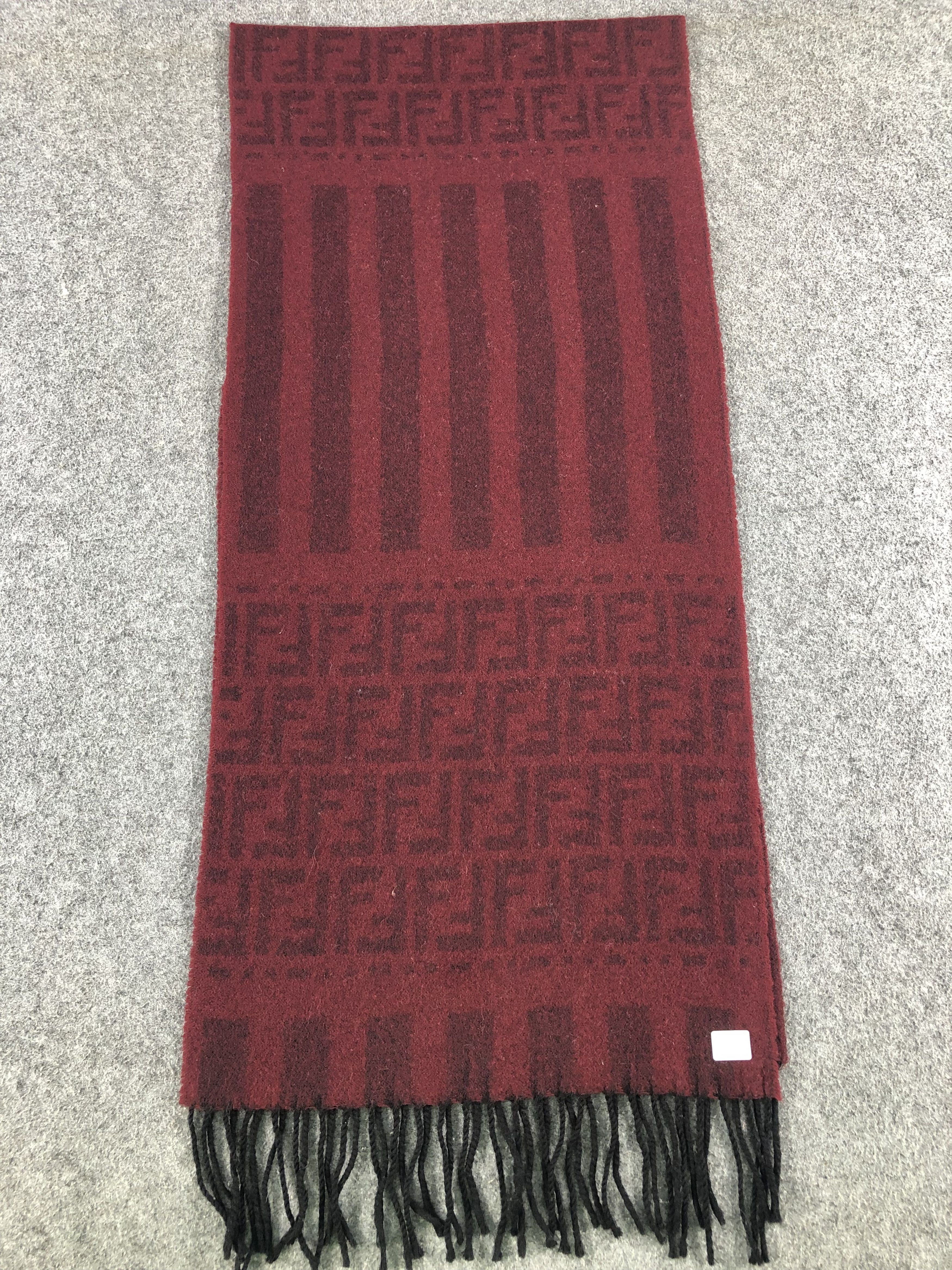 Vintage Fendi Monogram Scarf / Muffler / Neckwear Size ONE SIZE - 2 Thumbnail