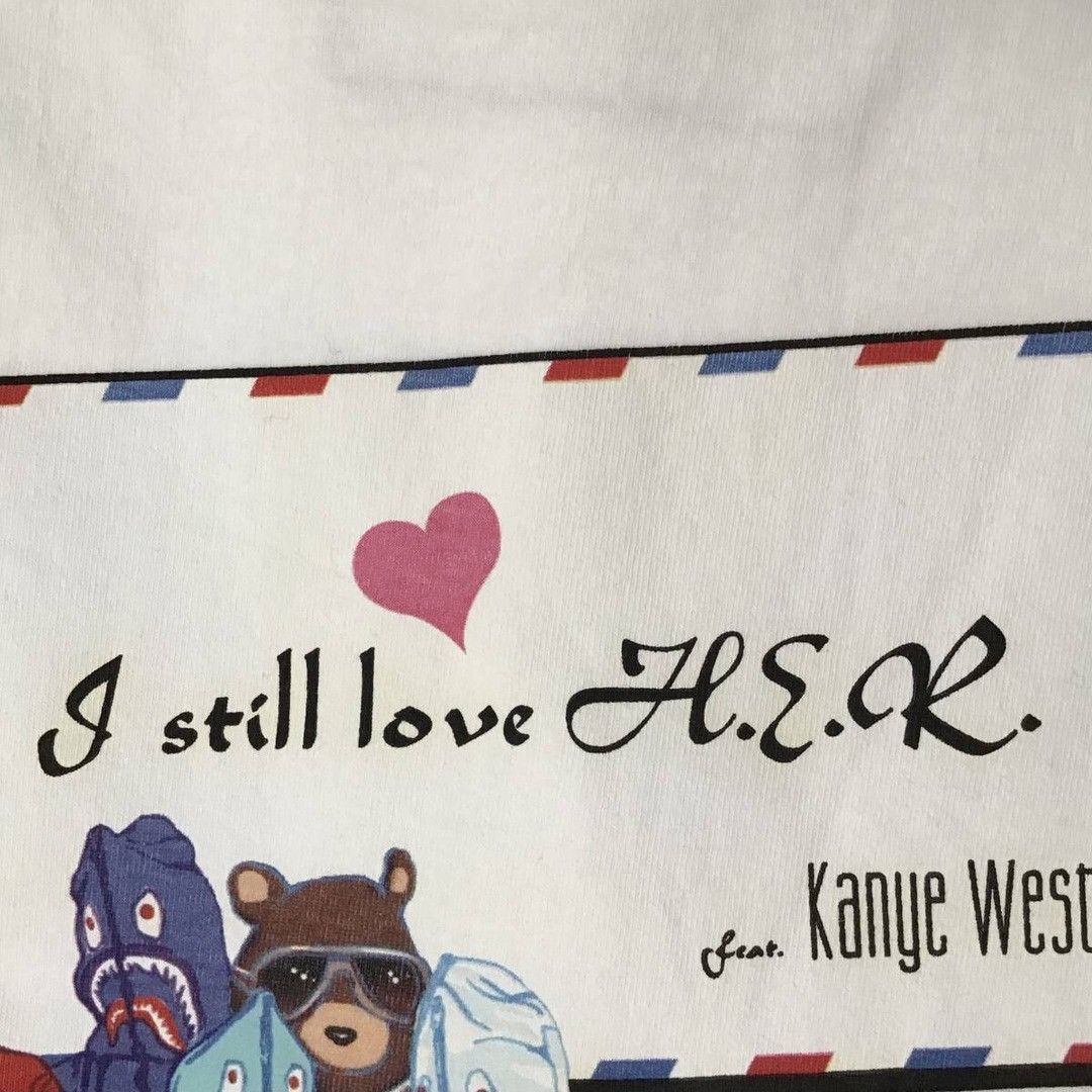 Bape BAPE Kanye West × Teriyaki Boys shark T-shirt APE NIGO Size US M / EU 48-50 / 2 - 3 Thumbnail