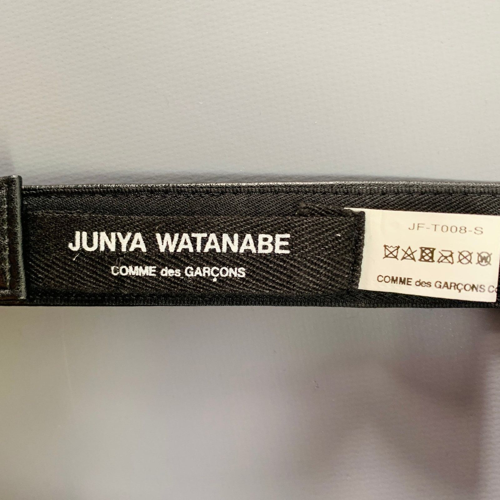 Junya Watanabe JUNYA WATANABE One Size Black Studded Leather Harness Belt Size ONE SIZE - 2 Thumbnail