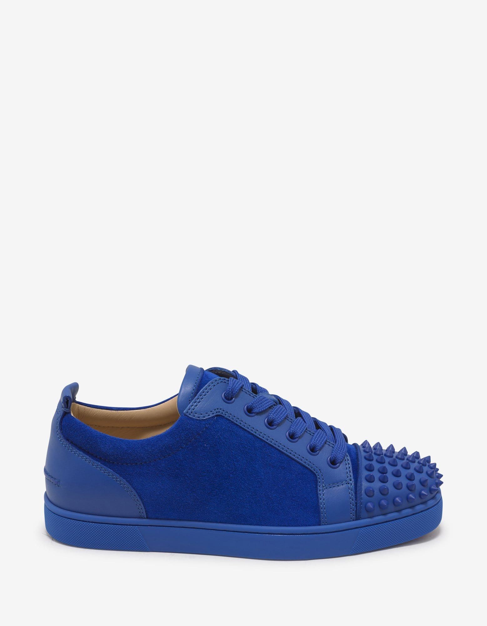 Christian Louboutin Christian Louboutin Louis Junior Calf & Suede Trainers Size US 8 / EU 41 - 2 Thumbnail