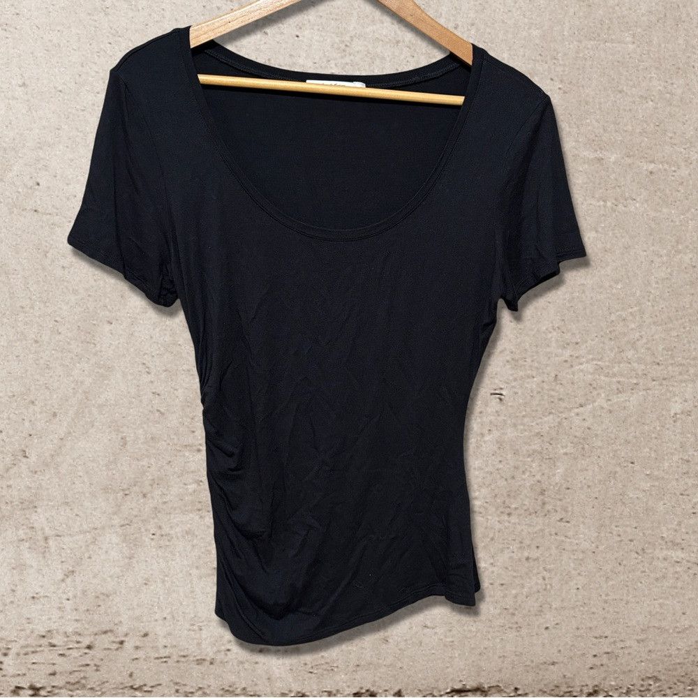 Michael Stars Michael Stars Scoop Neck Tee Size S / US 4 / IT 40 - 1 Thumbnail
