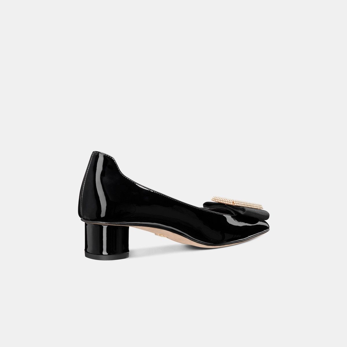 Dior o1bcso1str0225 Idylle Pump in Black Size US 8 / IT 38 - 3 Thumbnail
