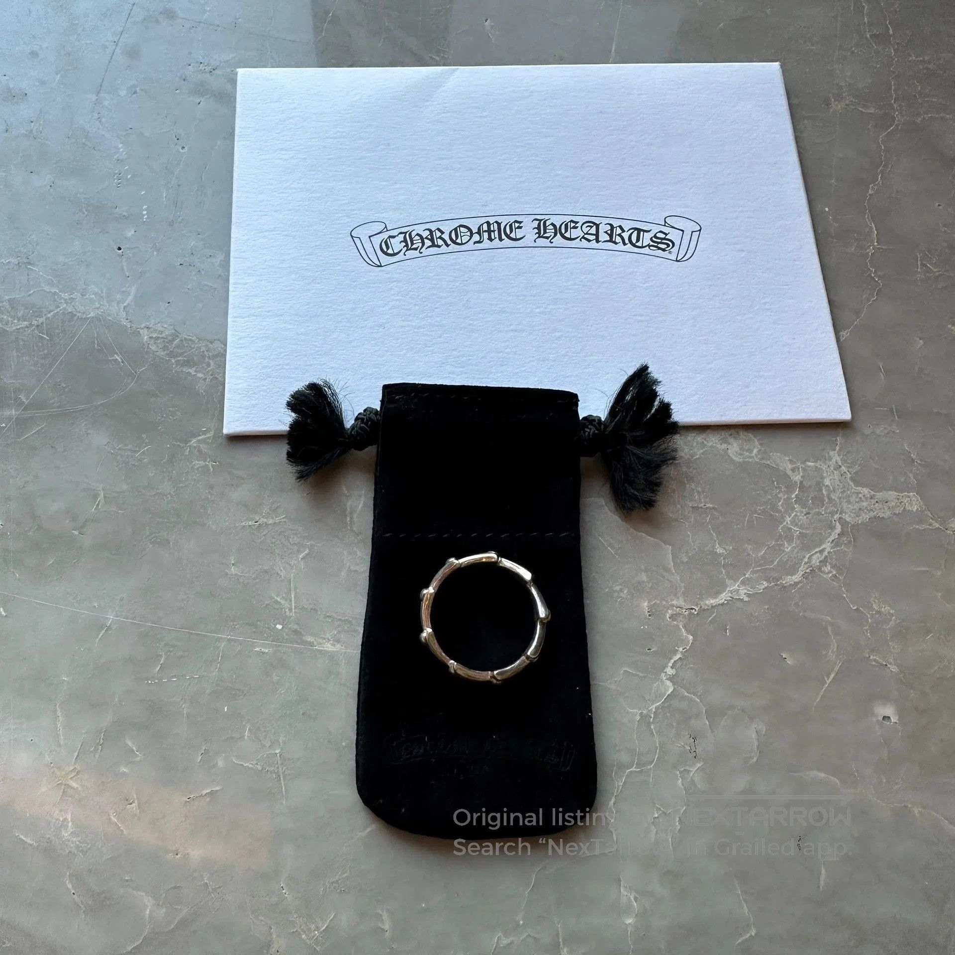 Chrome Hearts chrome hearts 925 silver fishbone ring size 10.5. Size ONE SIZE - 1 Thumbnail