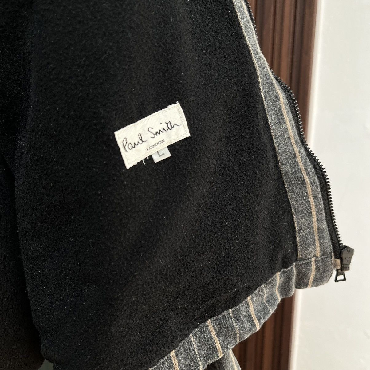 Paul Smith Biker Jacket Paul Smith London Striped Grey Size US L / EU 52-54 / 3 - 10 Thumbnail