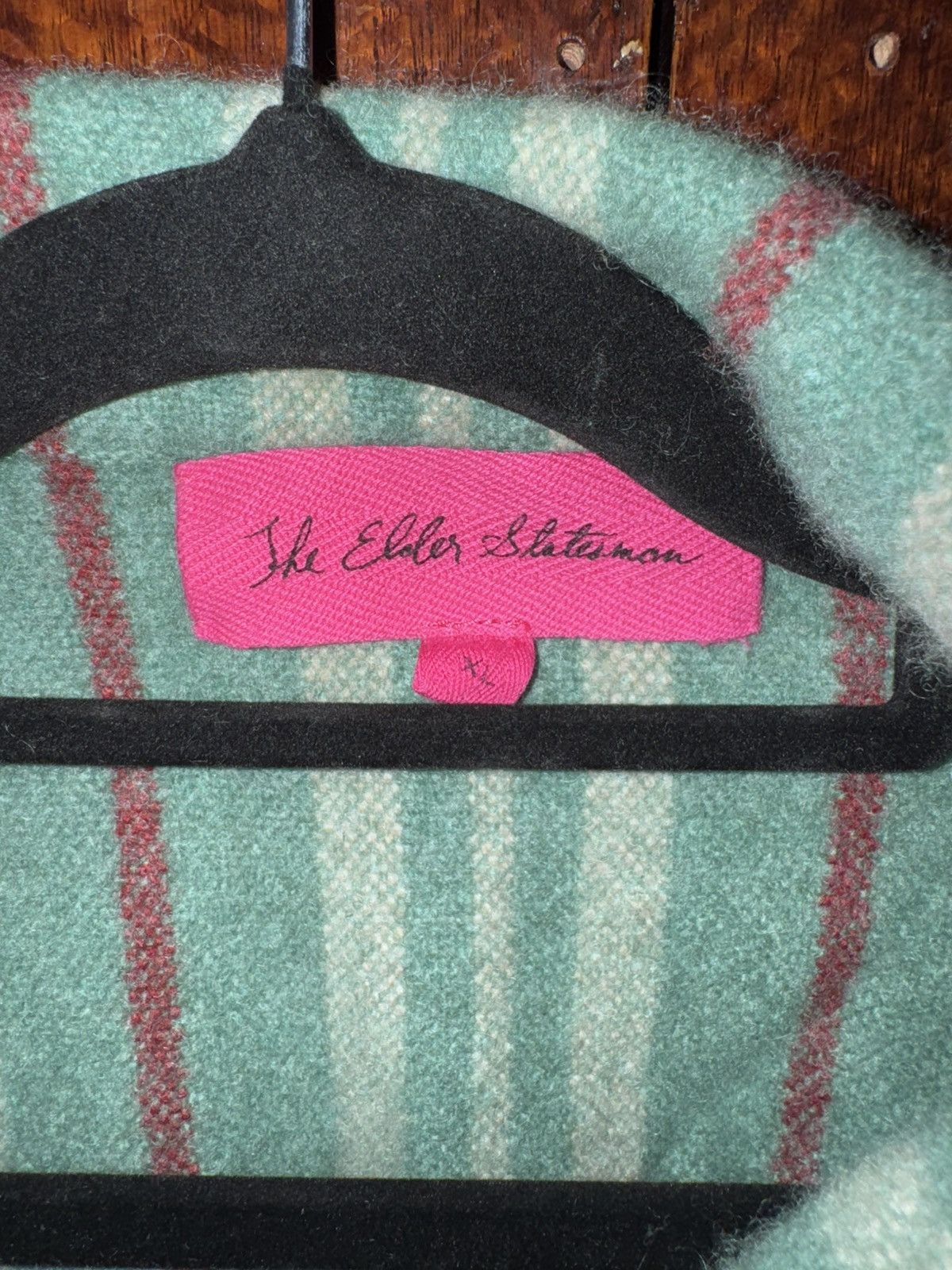 The Elder Statesman Elder Statesman Cashmere Button Up Shirt Size US XL / EU 56 / 4 - 2 Thumbnail