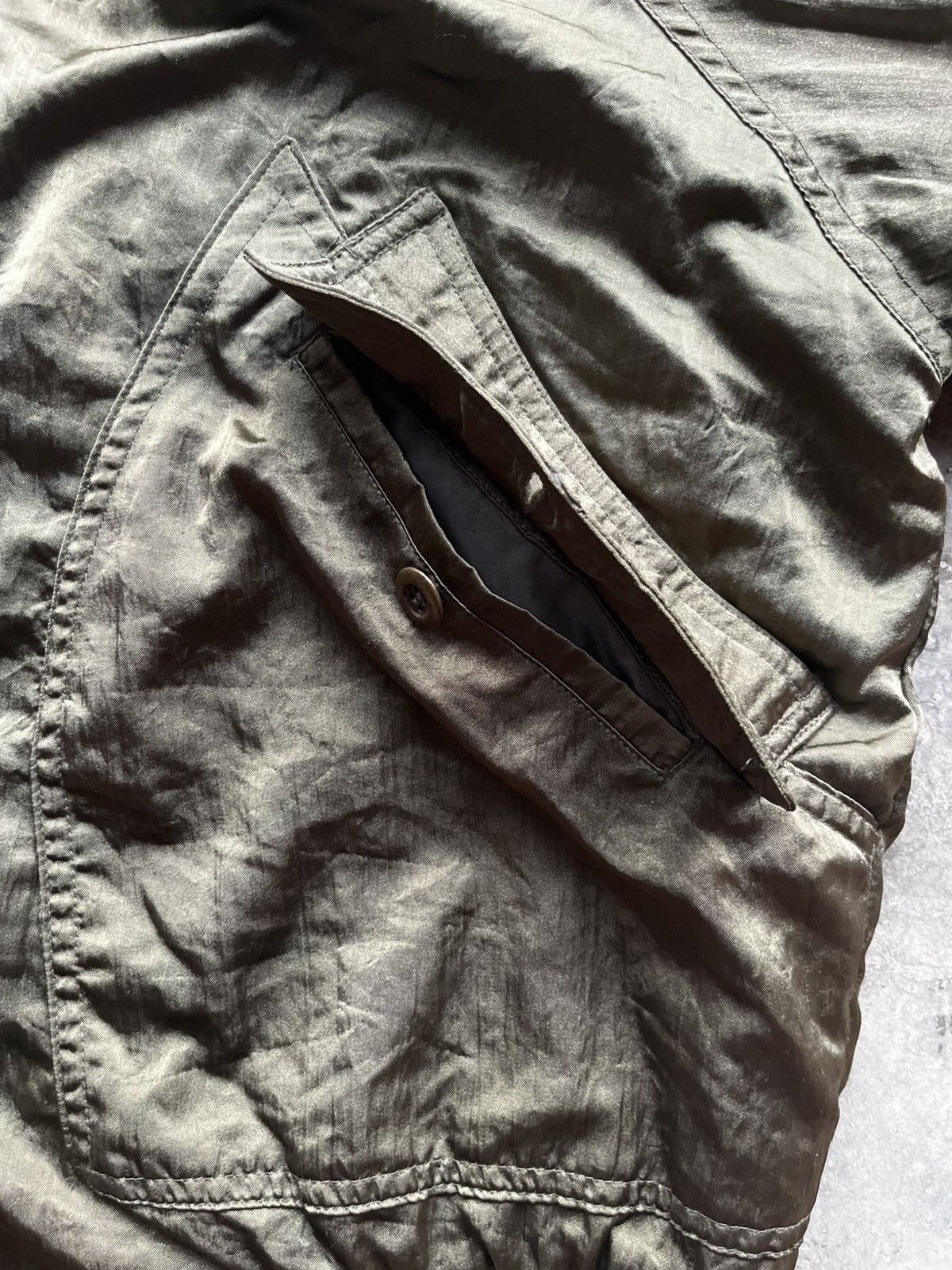 If Six Was Nine BIG LIZARD BOMBER JACKET ( Nice Design ) Size US L / EU 52-54 / 3 - 7 Thumbnail