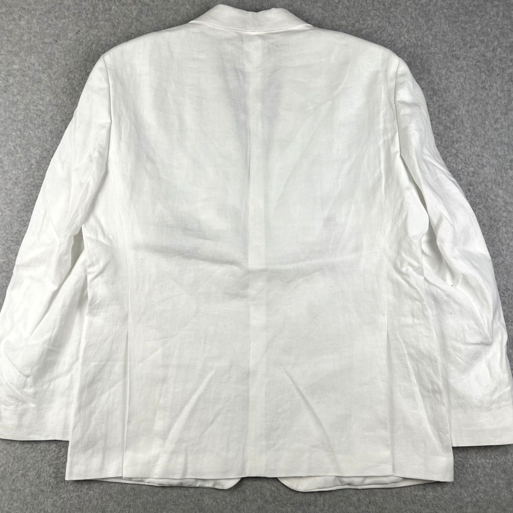 Tommy Hilfiger Tommy Hilfiger Sport Coat Blazer 46R Mens White Jacket NWT Linen Conrad Size 46R - 2 Thumbnail